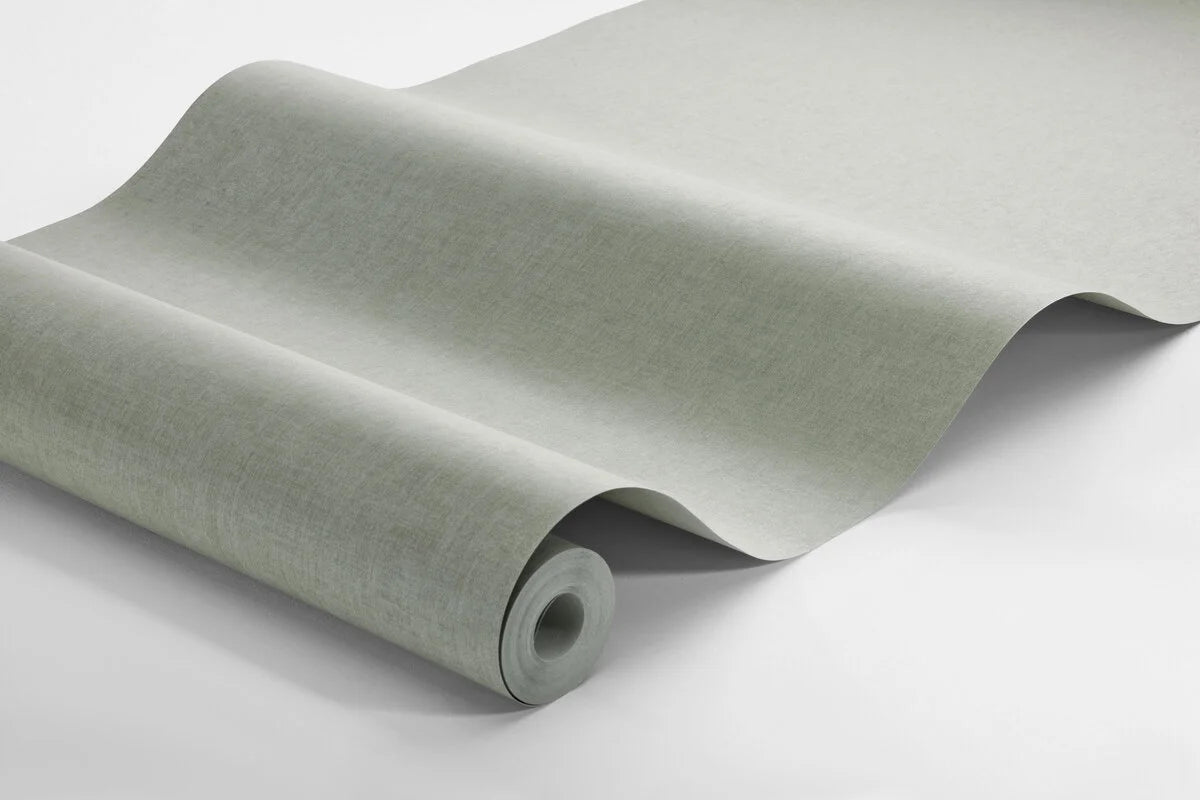 Non-woven paper structural wallpaper VEGA green