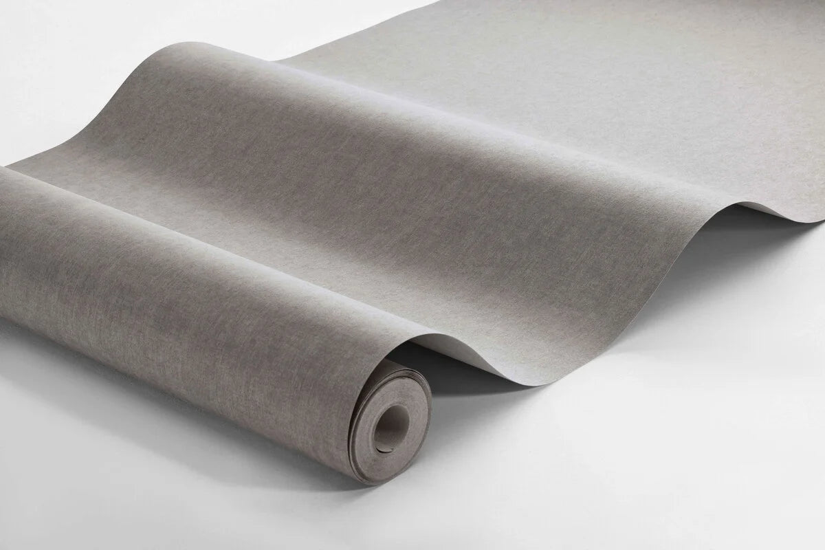 Structural paper non-woven wallpaper VEGA dark gray