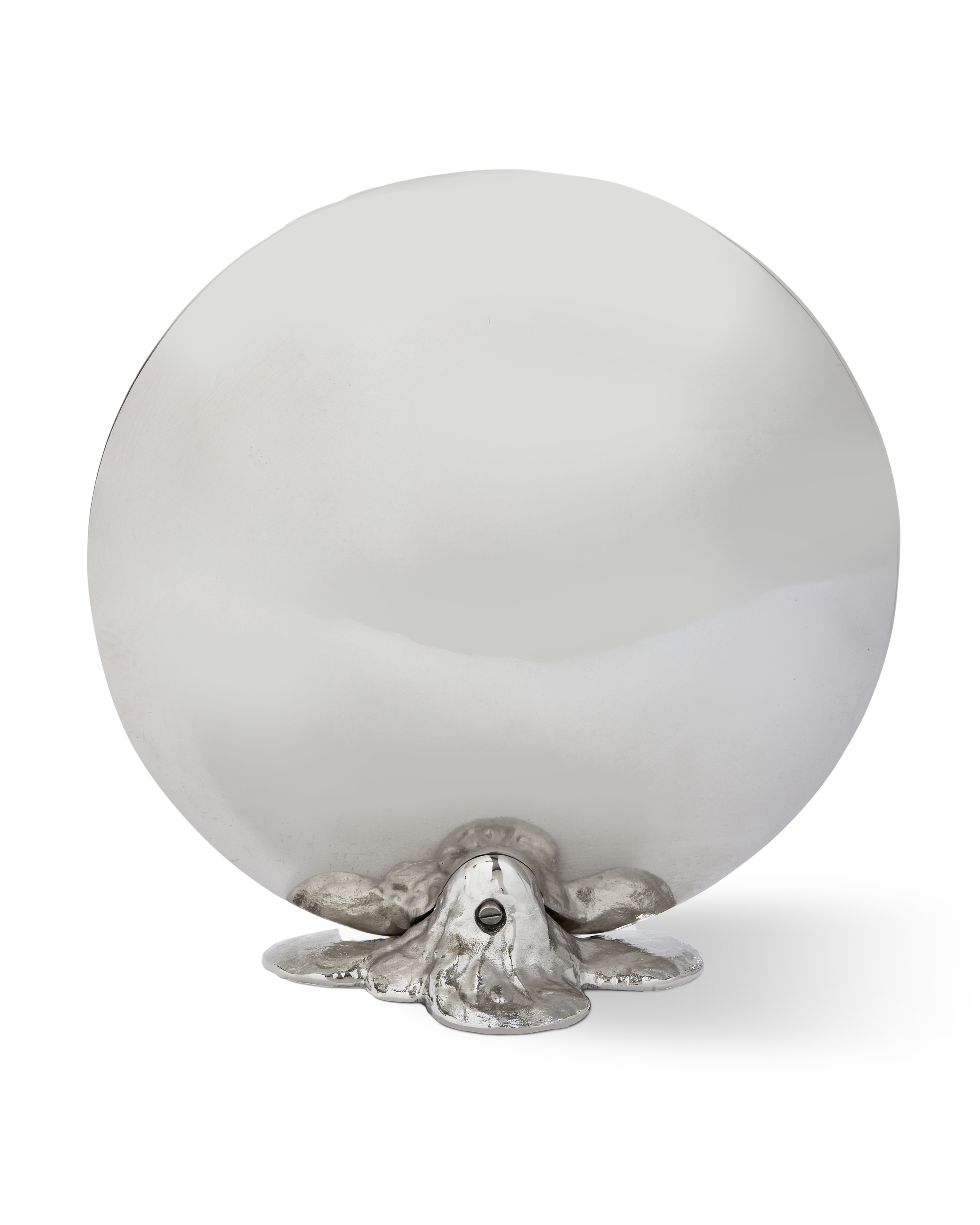 Spherical Drip Metal Candle Holder