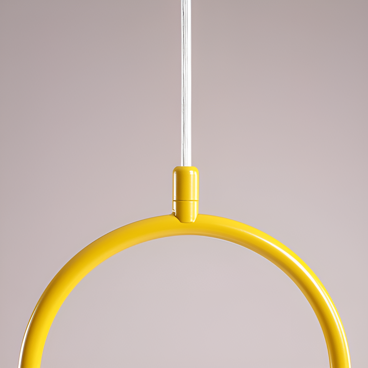 Hanging lamp Riva mustard