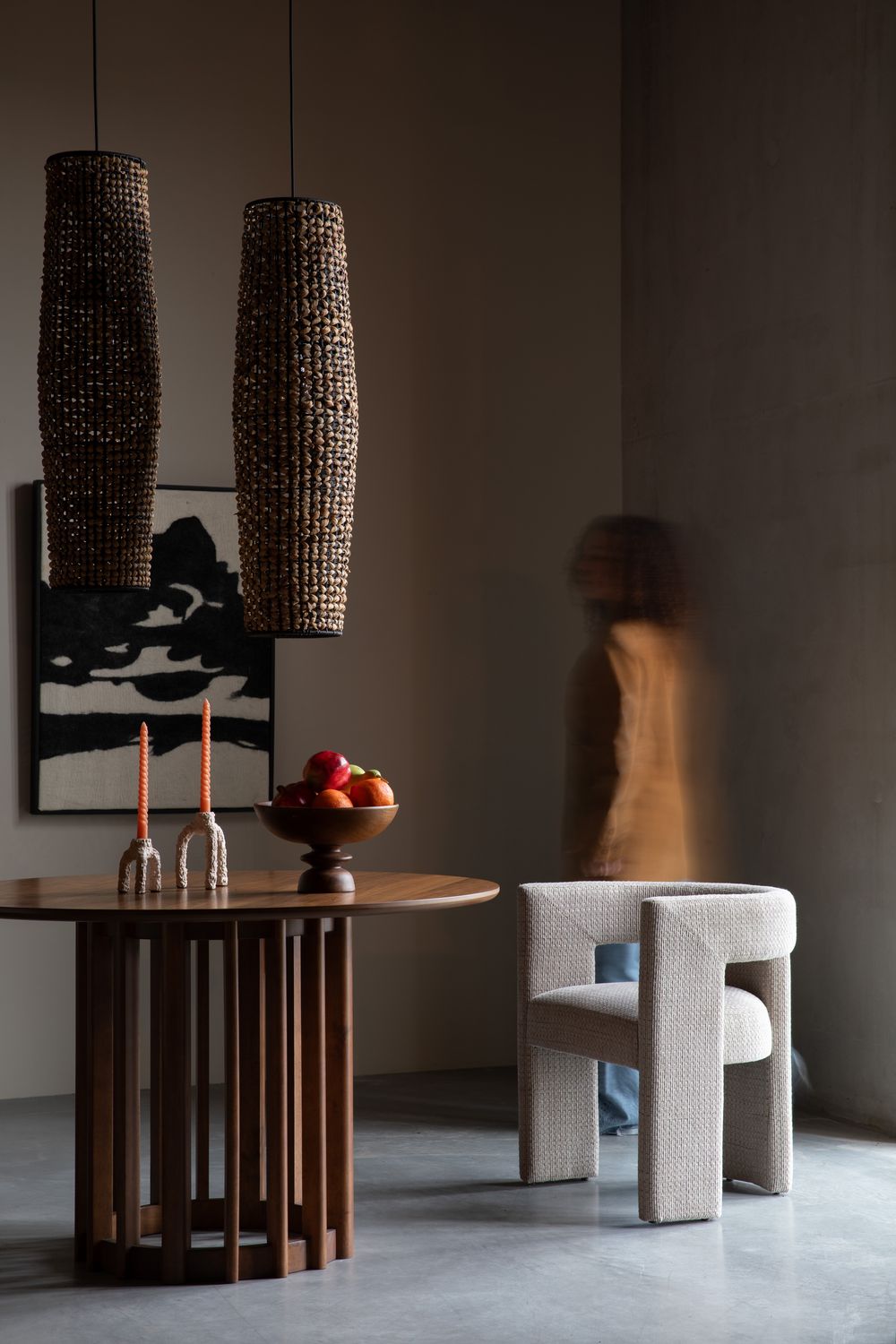 MEDINA Beige Armchair [Amelia Improved]