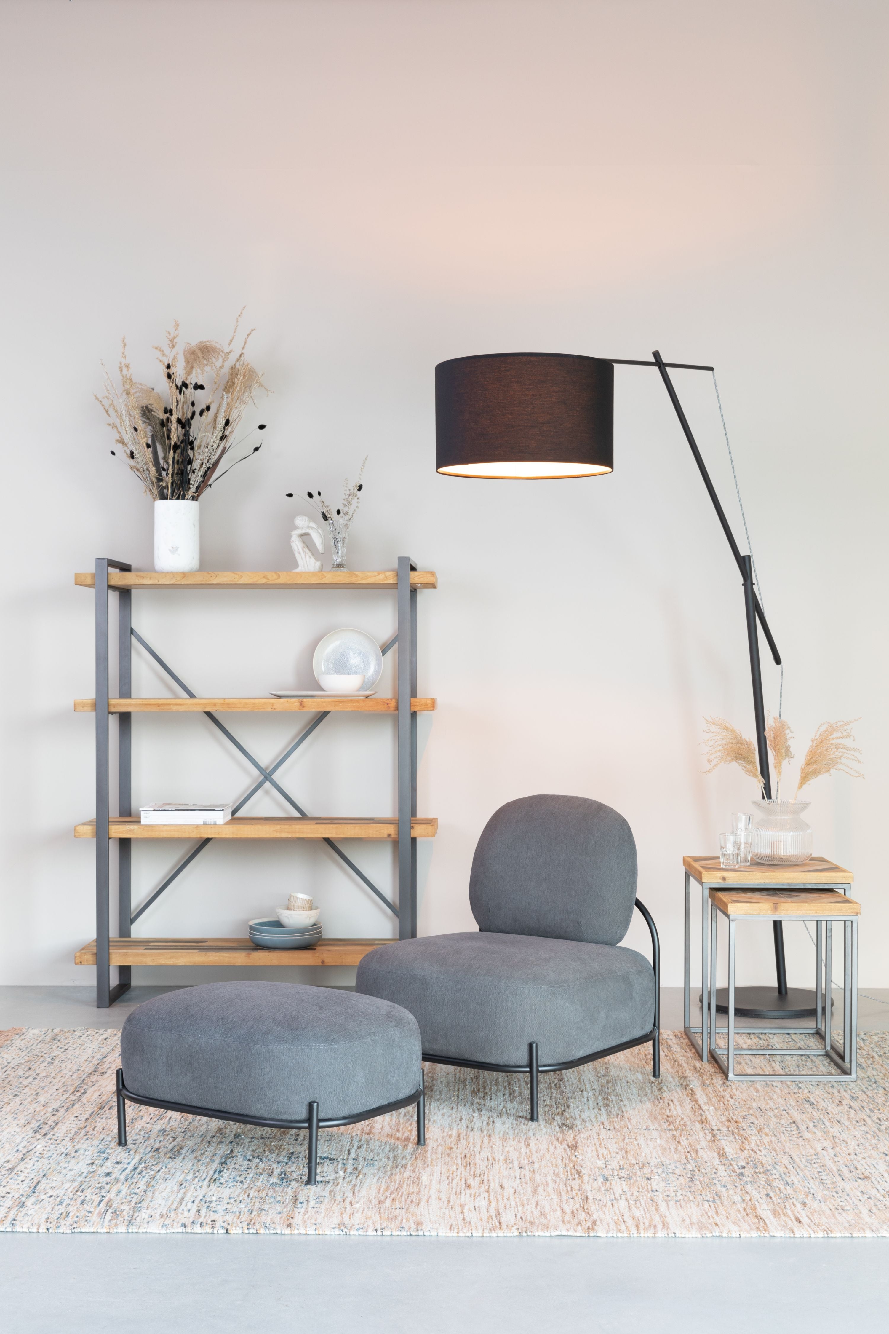 Floor Lamp Tokio  Black White Label Living    Eye on Design