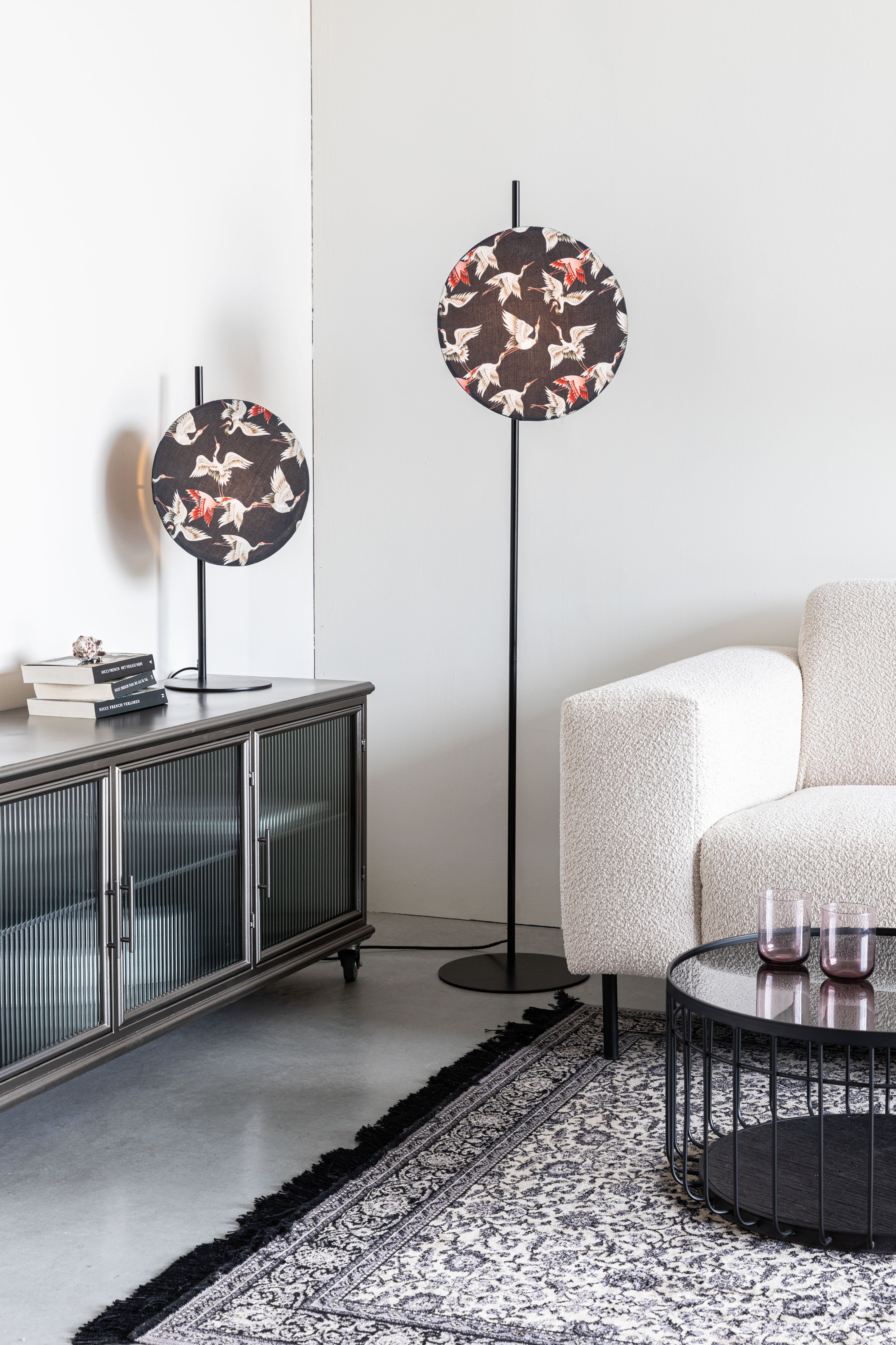 Stehlampe JAYLEE schwarz