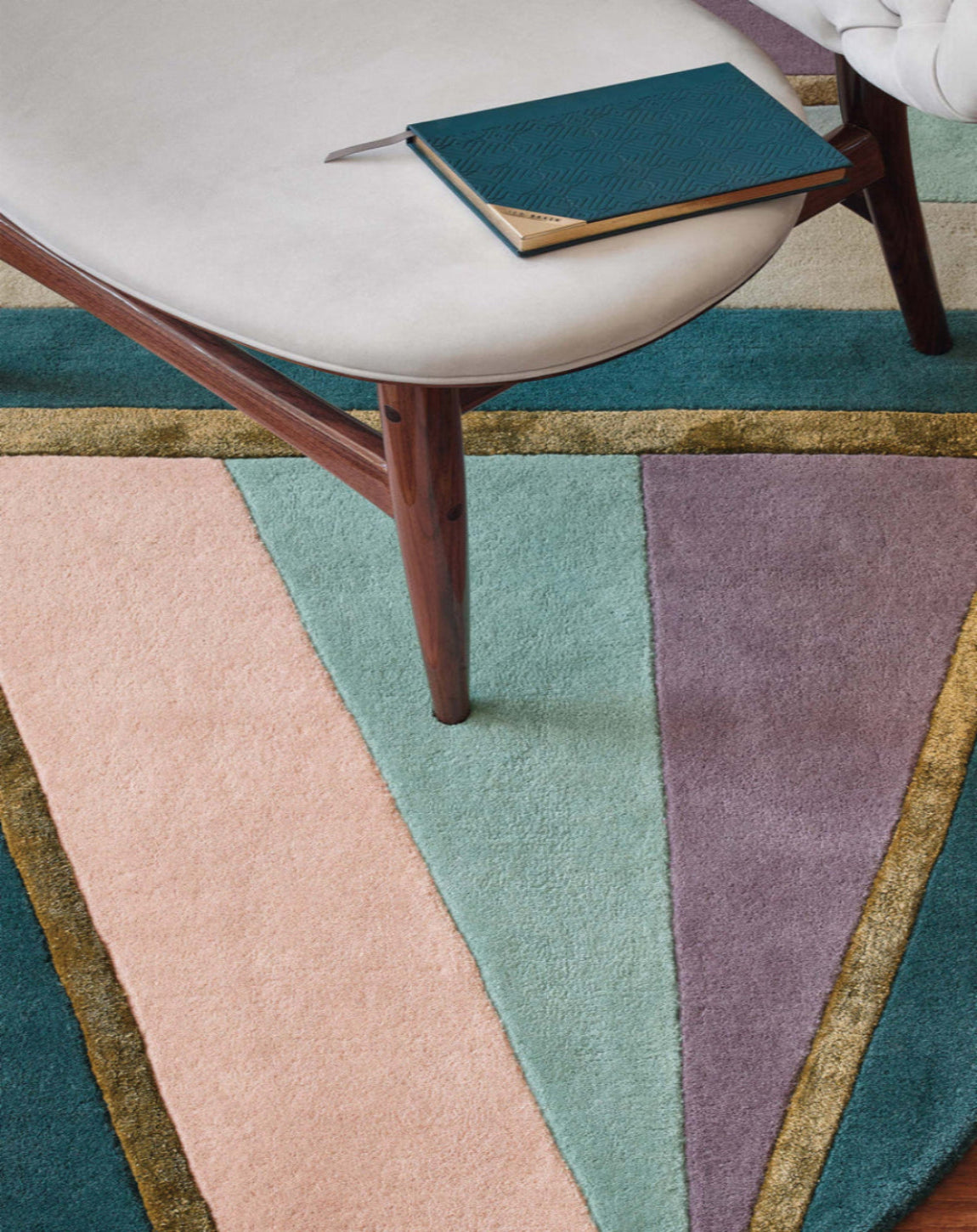 Sahara Rug rosa beige-lila