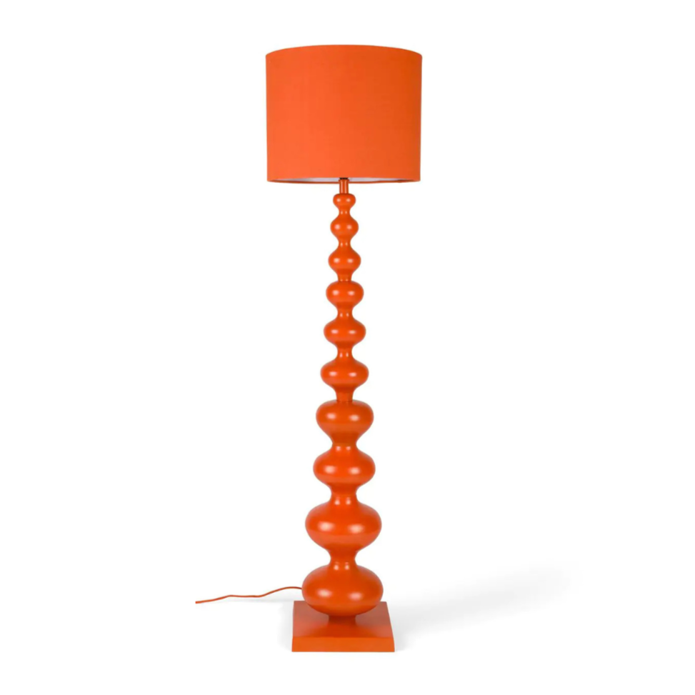 Lampa podłogowa WHEN ORANGE IS KING pomarańczowy