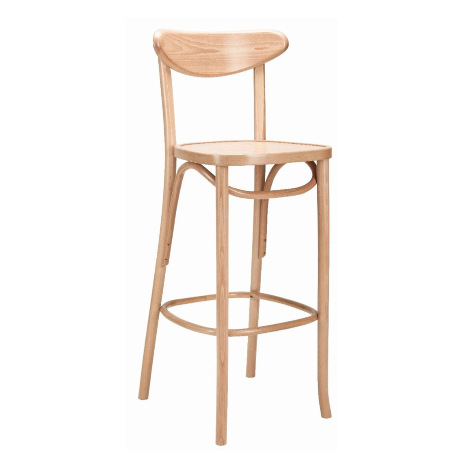 MOON H-1260 Stool, beech wood