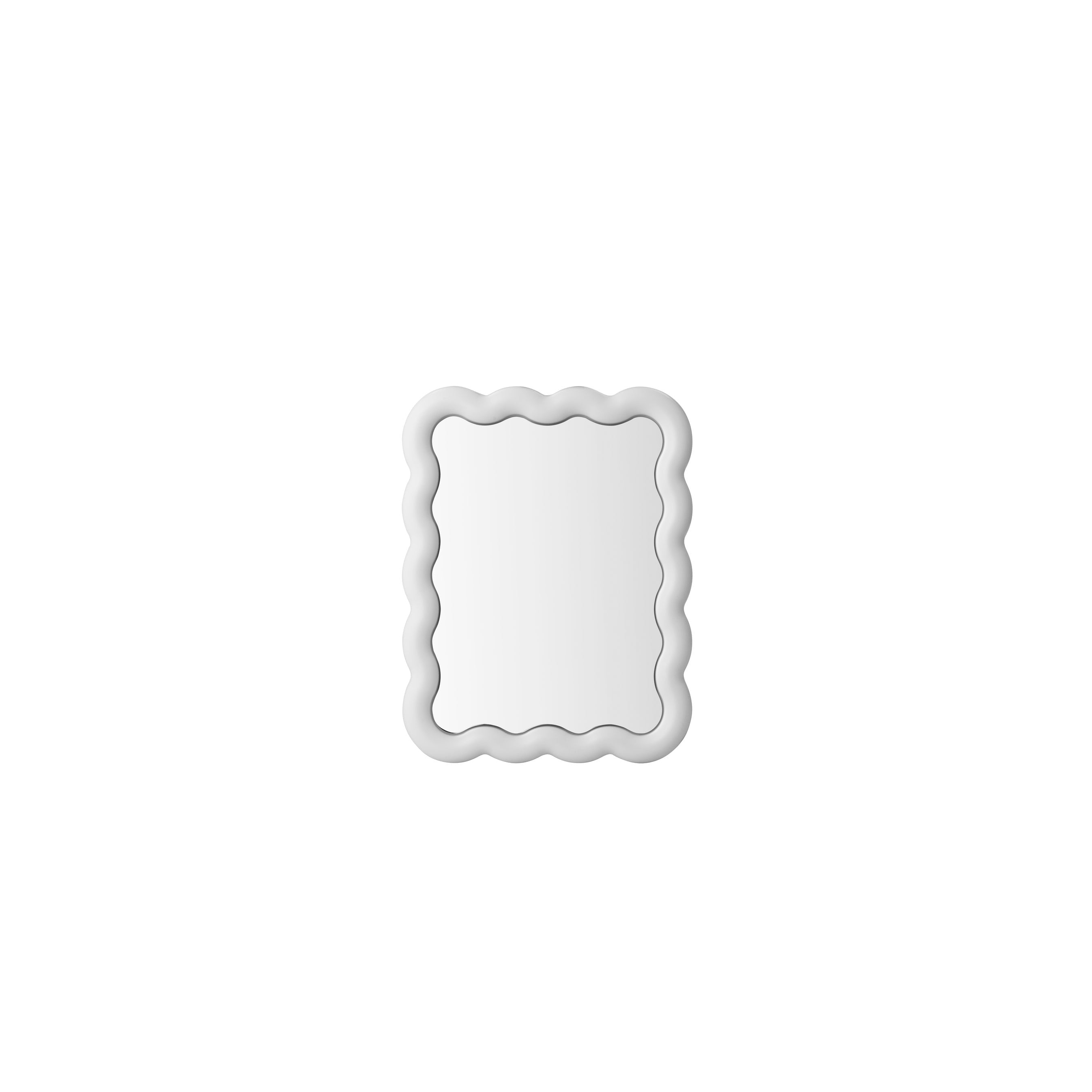 Illu illuminated mirror white frame