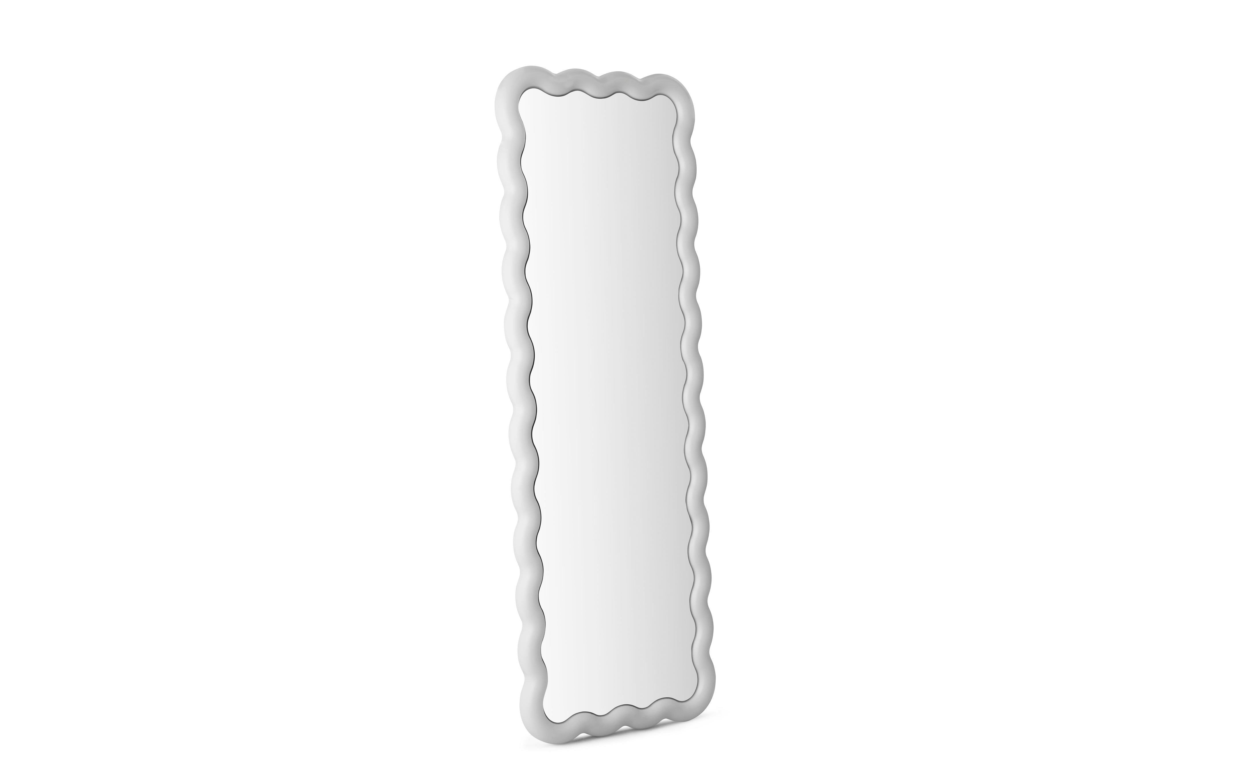 Illu illuminated mirror white frame