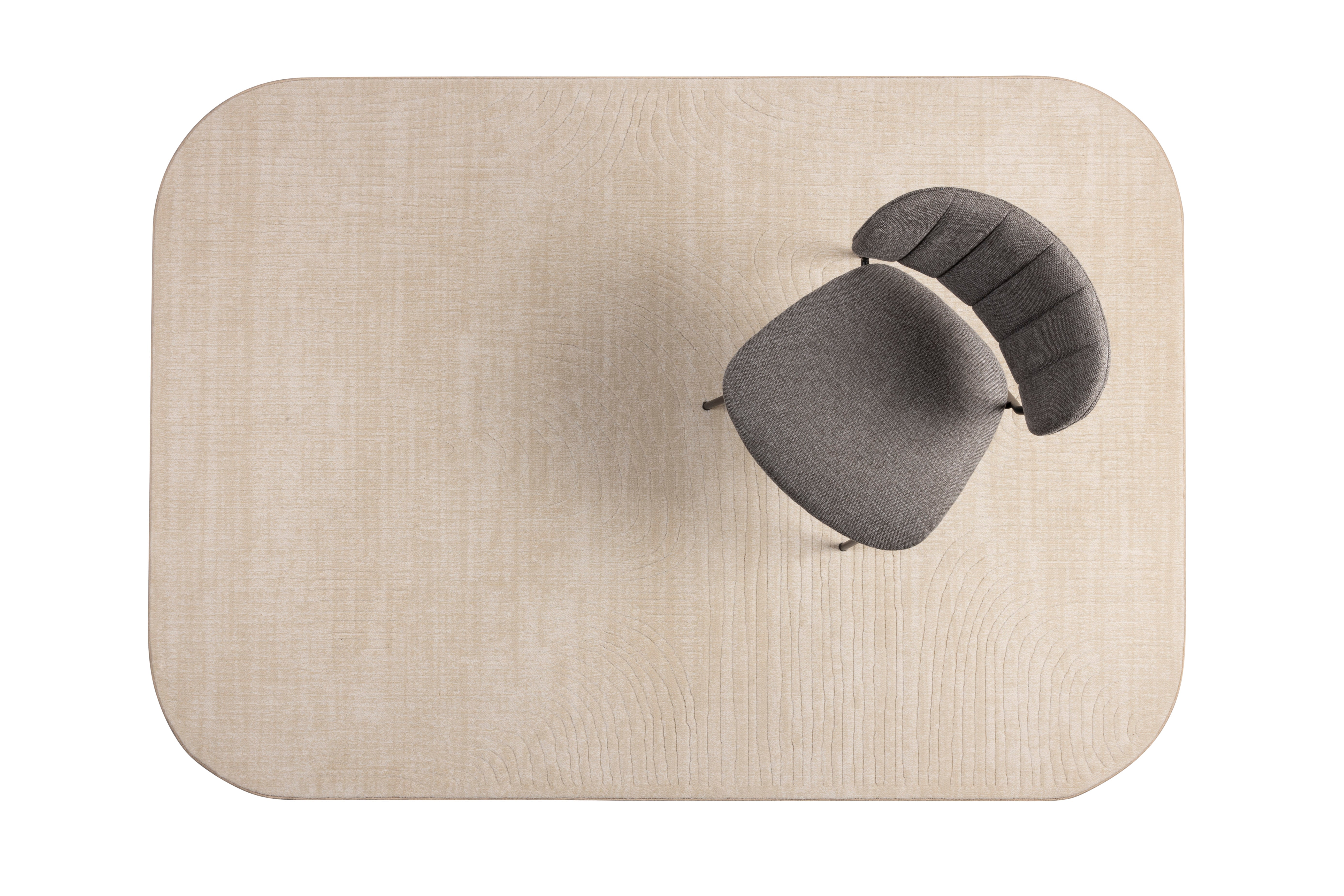 Teppich LIGNES beige