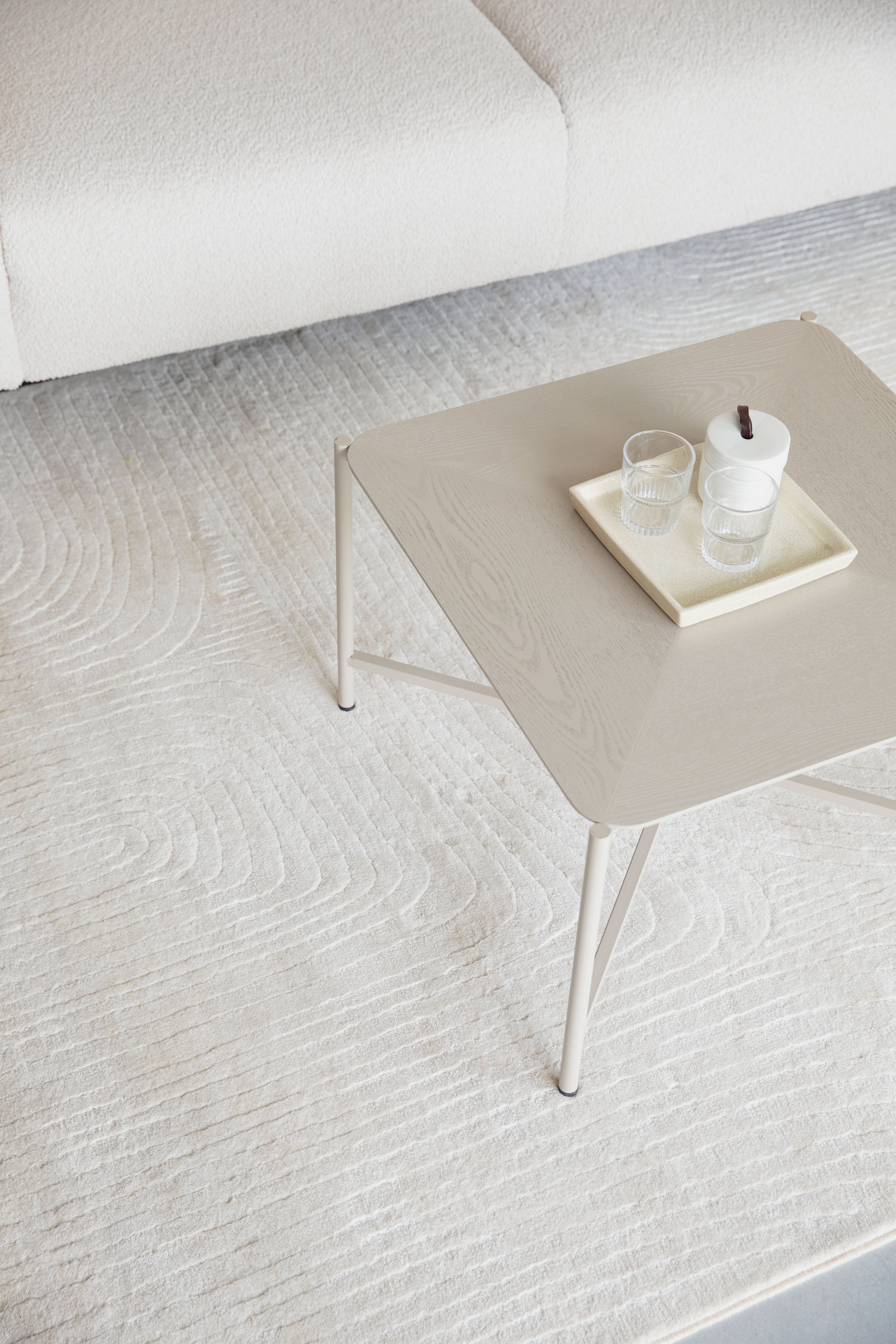 Teppich LIGNES beige
