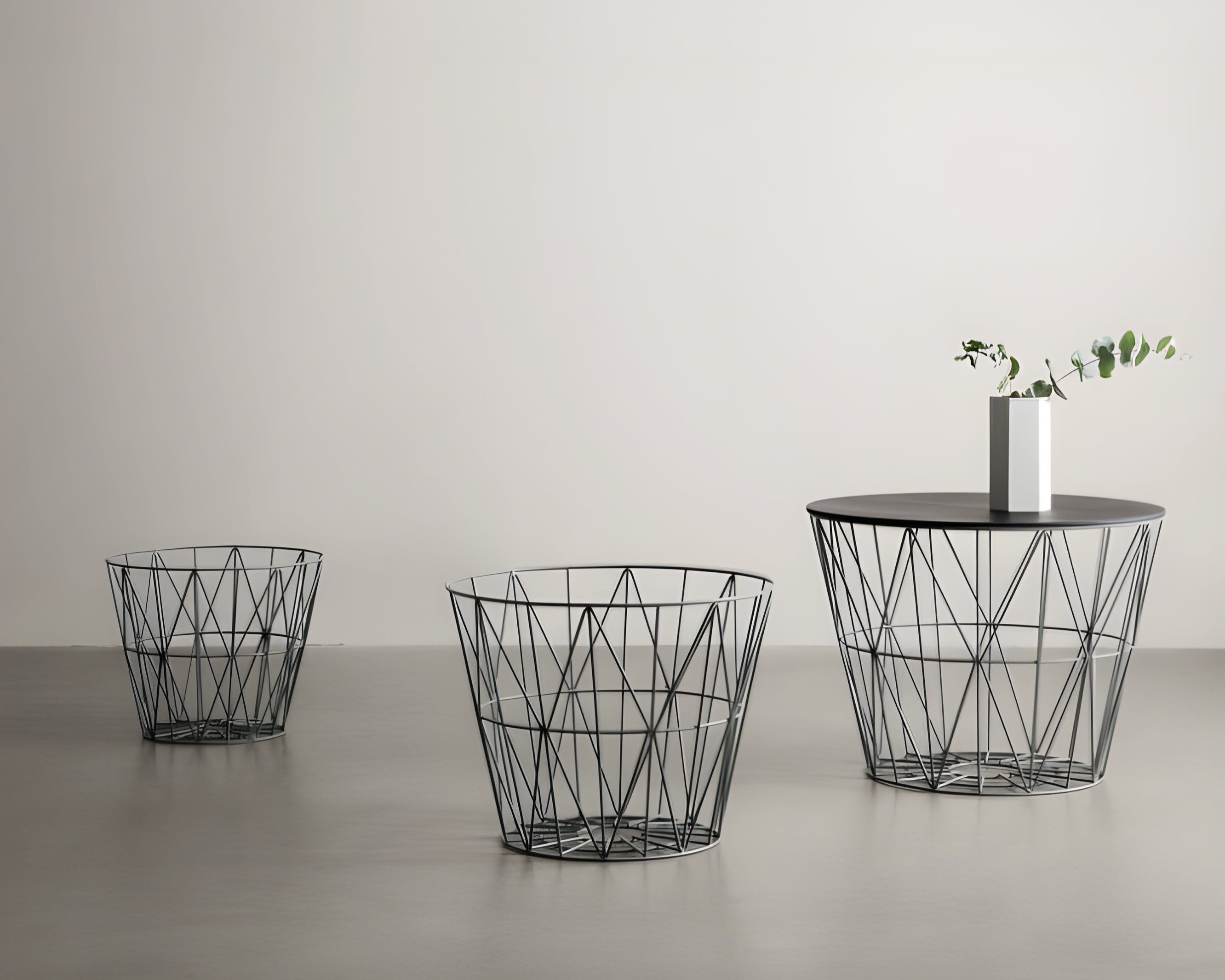 WIRE BASKET black