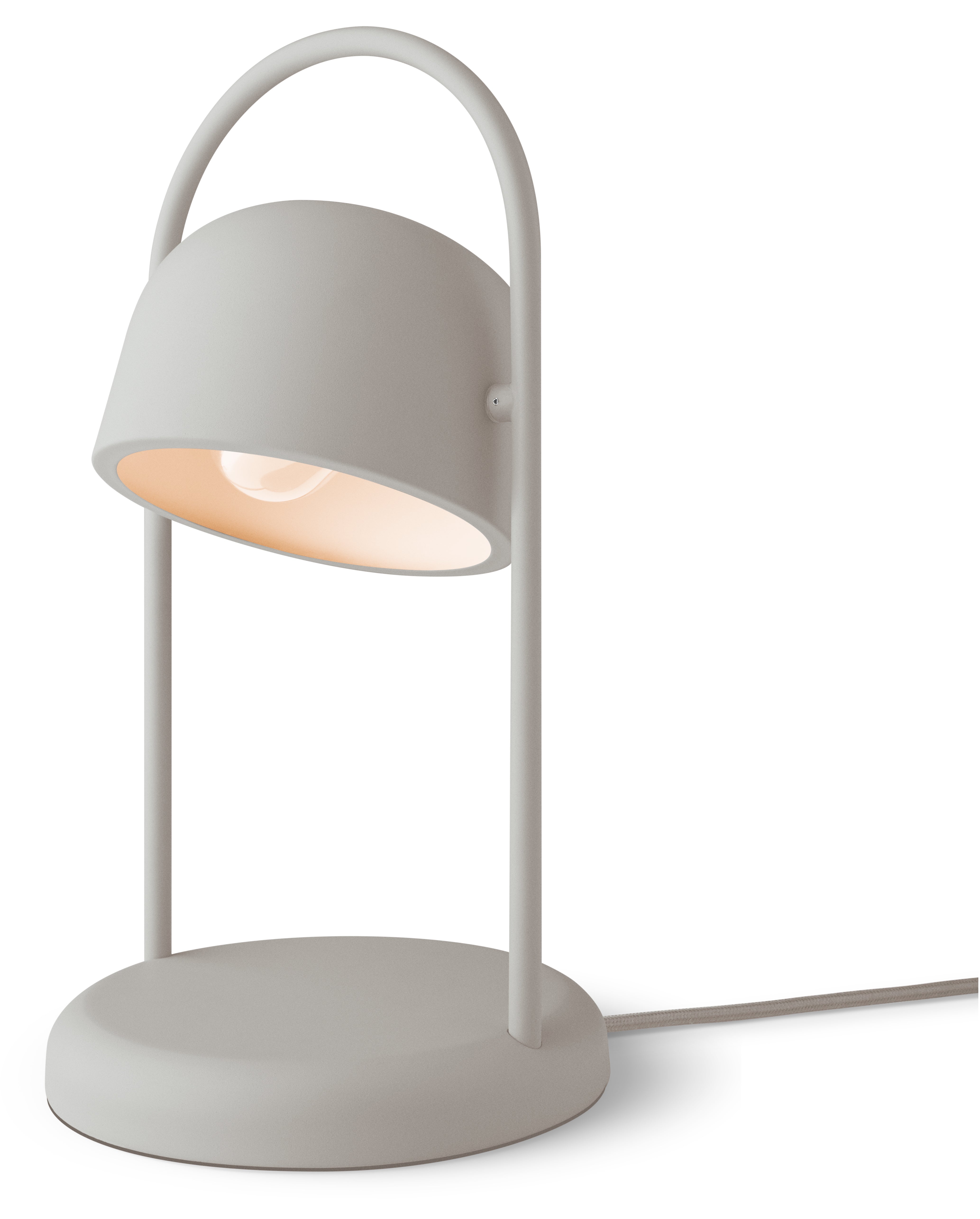 Tischlampe QUAY grau