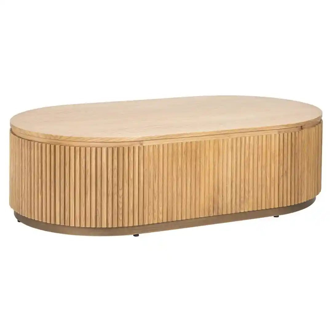 BELFORT oak veneer coffee table