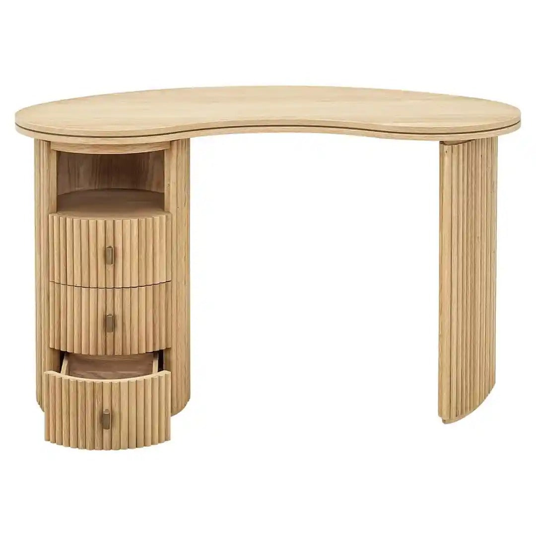 BELFORT oak veneer desk