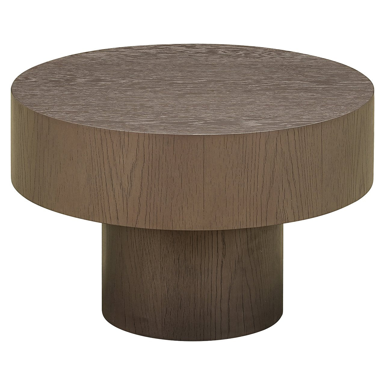 Set von Kaffeetischen BOGOR braunes Eichenfurnier