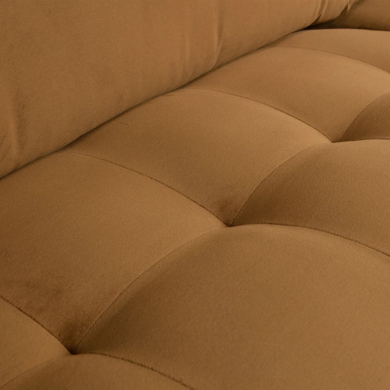 Samtsofa 2,5-Personen Rodeo Classic Honey