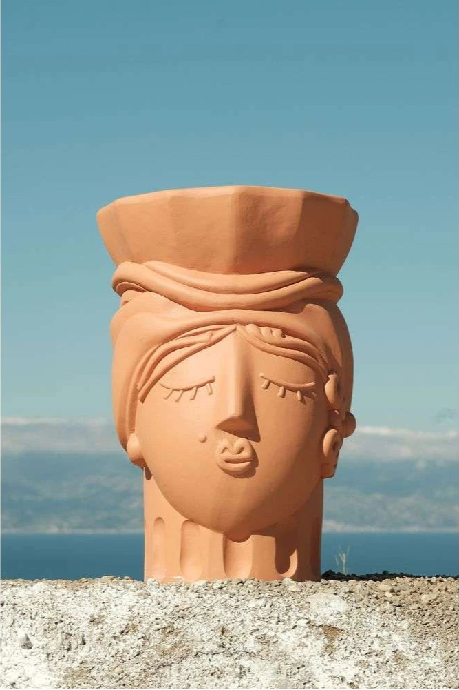 Magna Graecia Stuhl - Frau Terrakotta