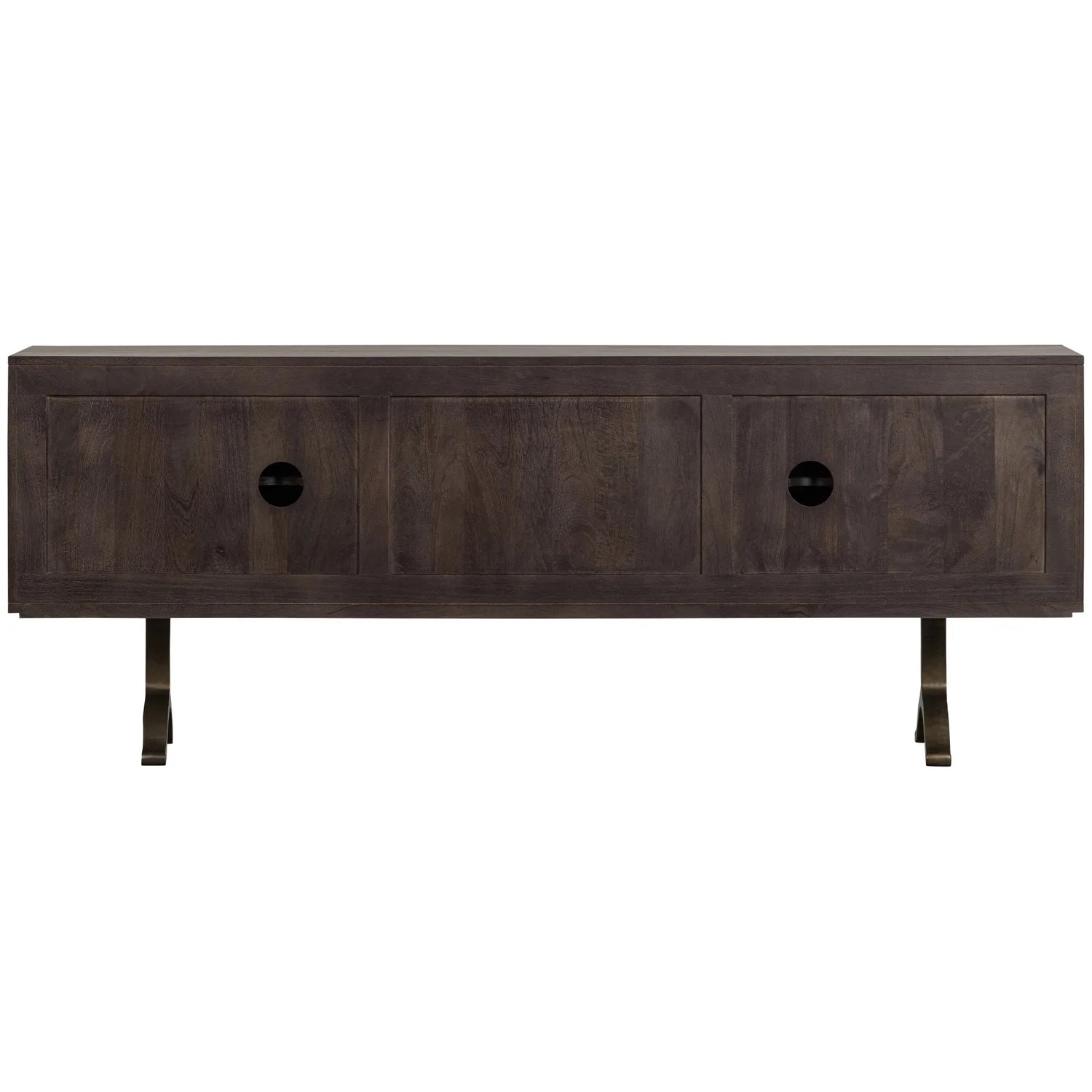 Zeichnen Sie Sideboard -Mangoholz