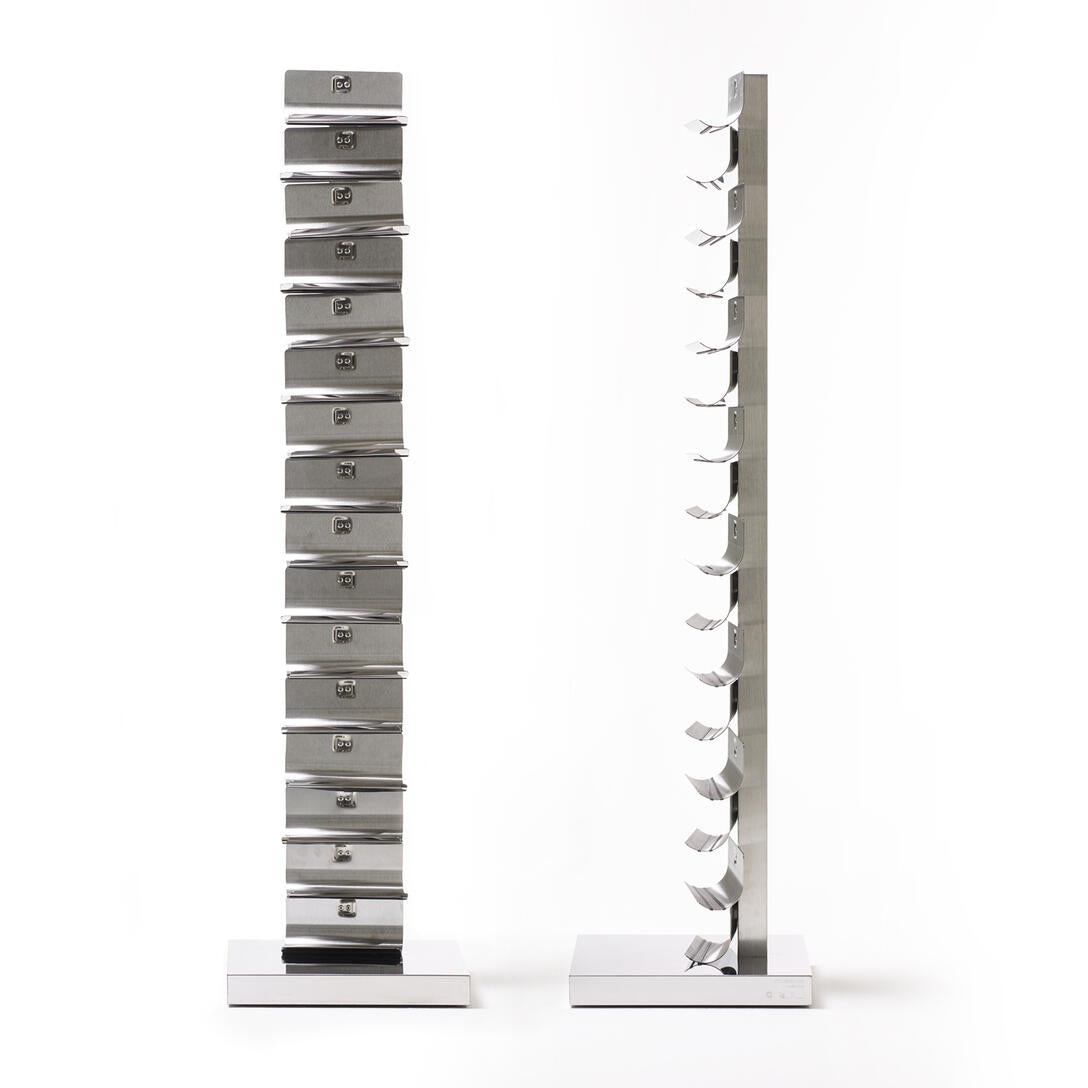 PTOLOMEO VINO Steel Wine Rack