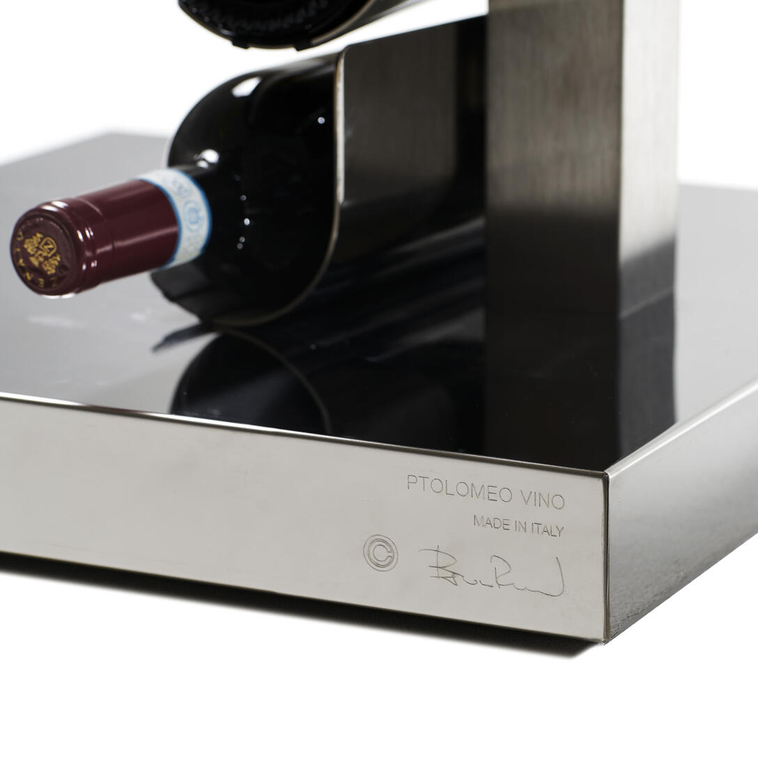 PTOLOMEO VINO Steel Wine Rack