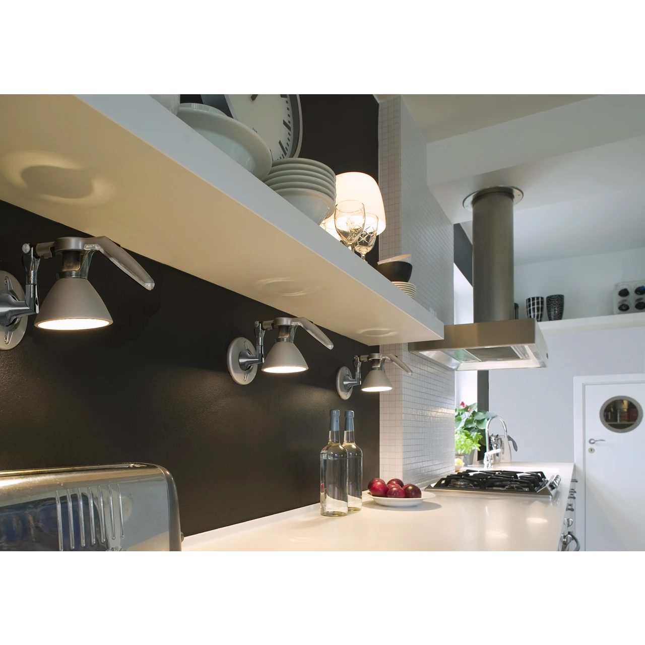 Wandlampe Fortebraccio Weiß