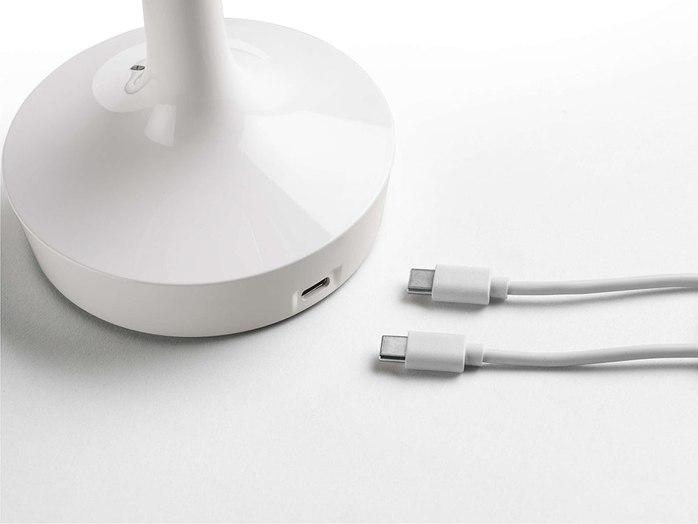 Portable Lamp BON JOUR UNPLUGGED green with transparent shade