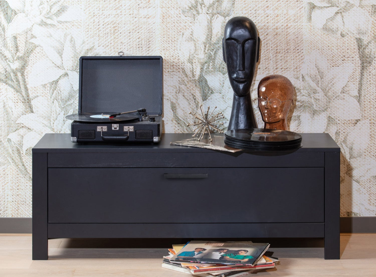 RTV Bonk cabinet black pine