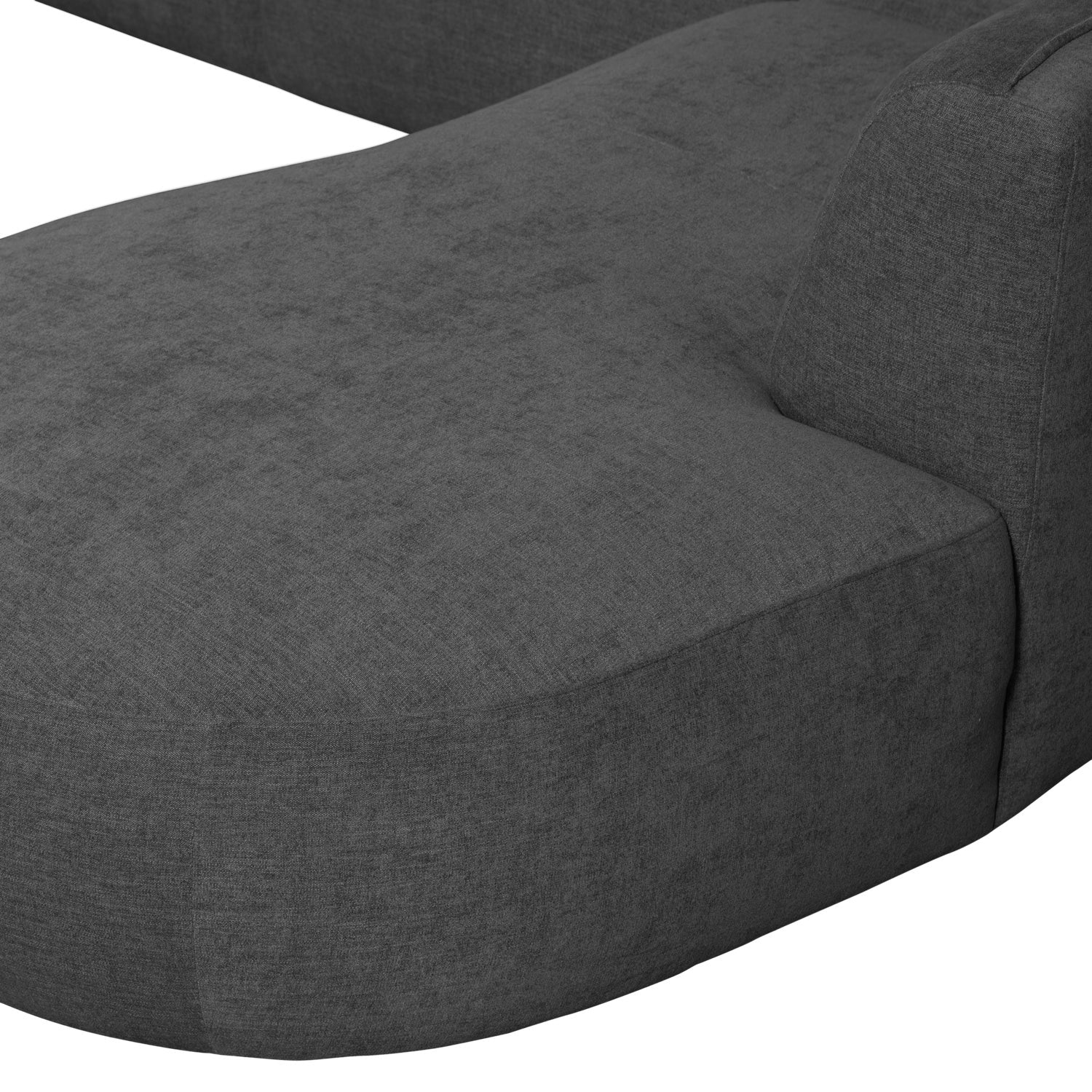 RECHTEN -HANDED GRAY POLLY -SANDED EGE