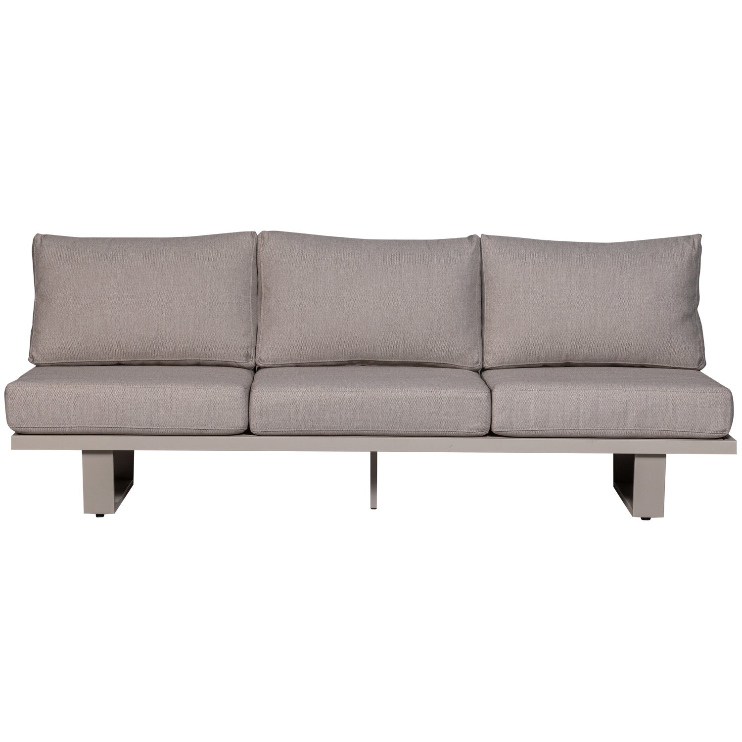 Garten-Sofa 3-Sitzer BEAR sandgrau