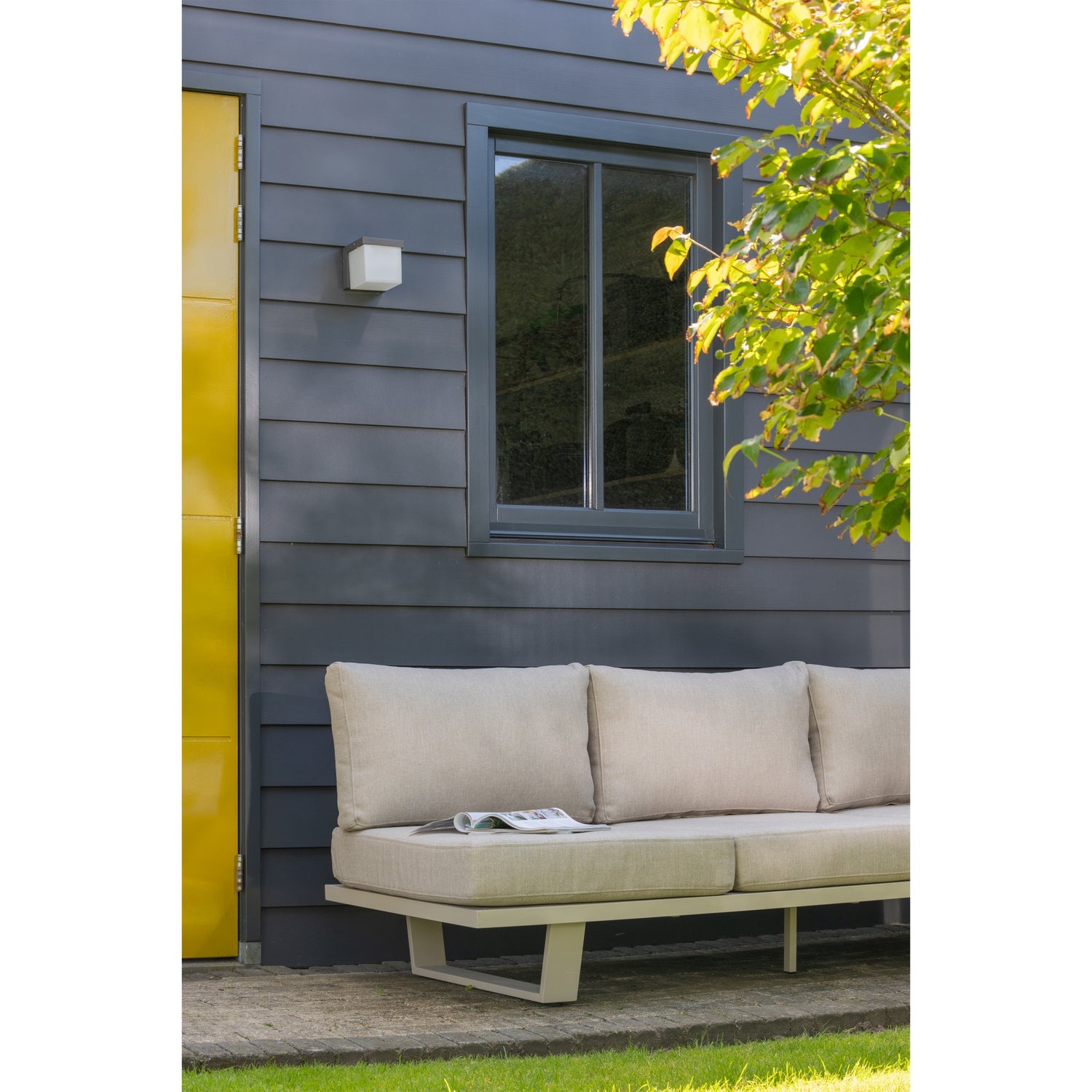 Garten-Sofa 3-Sitzer BEAR sandgrau