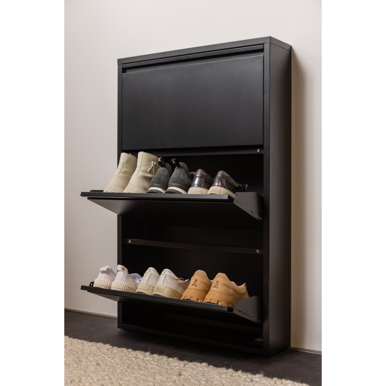 Sabine Black Schuhschrank