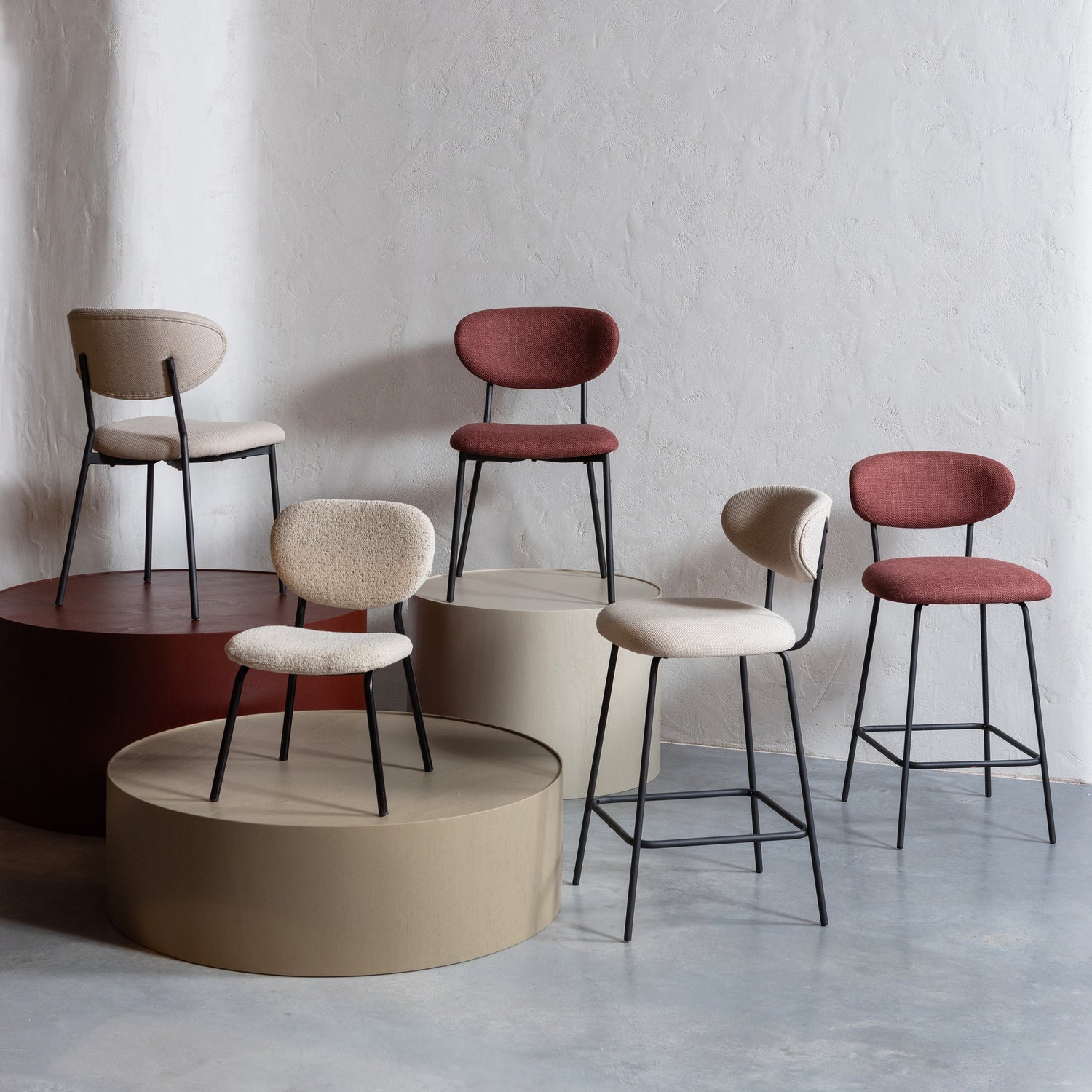 Bar chair kjeld beige