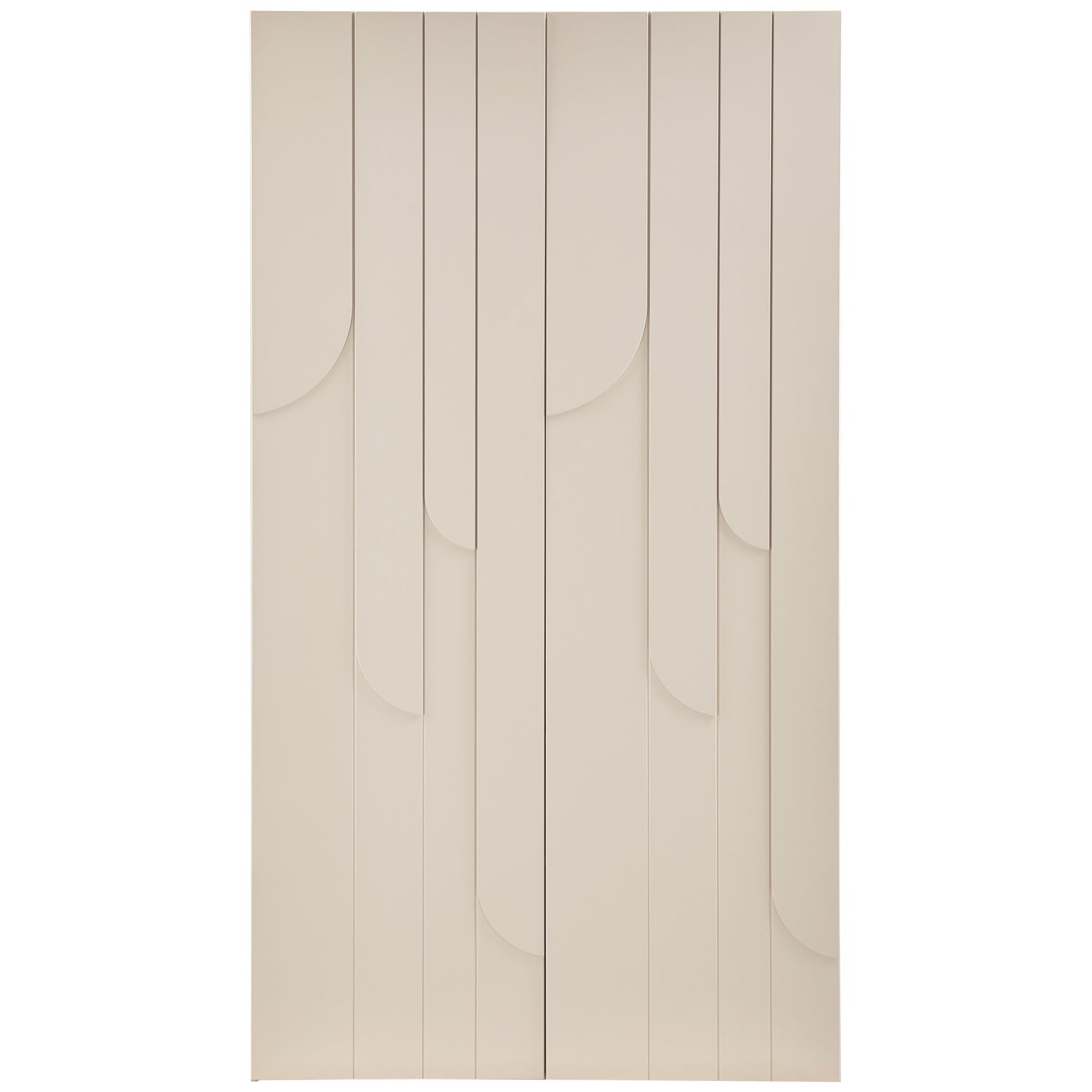 RAIN beige shelving cabinet