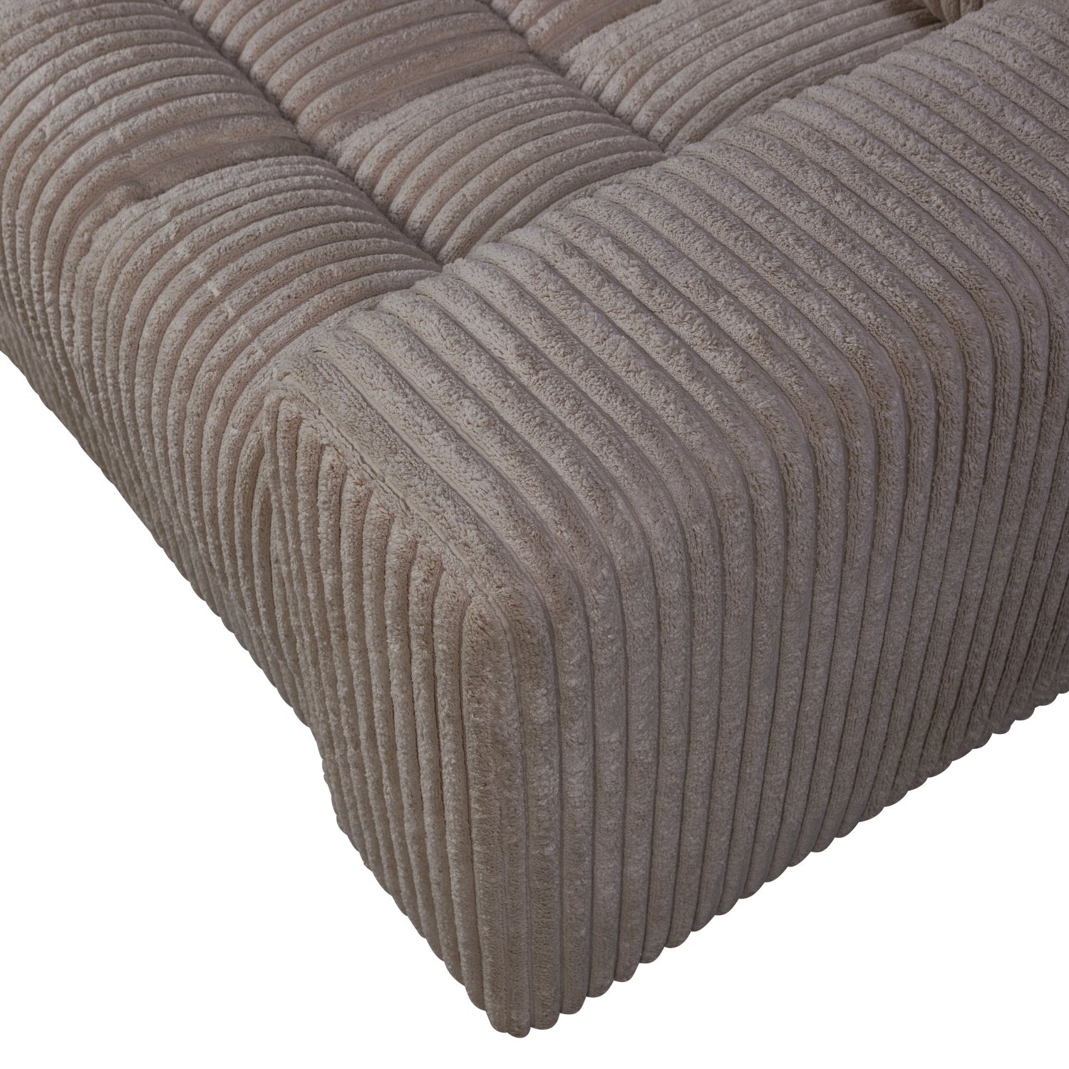 Sofa loveseat SECOND DATE brown corduroy