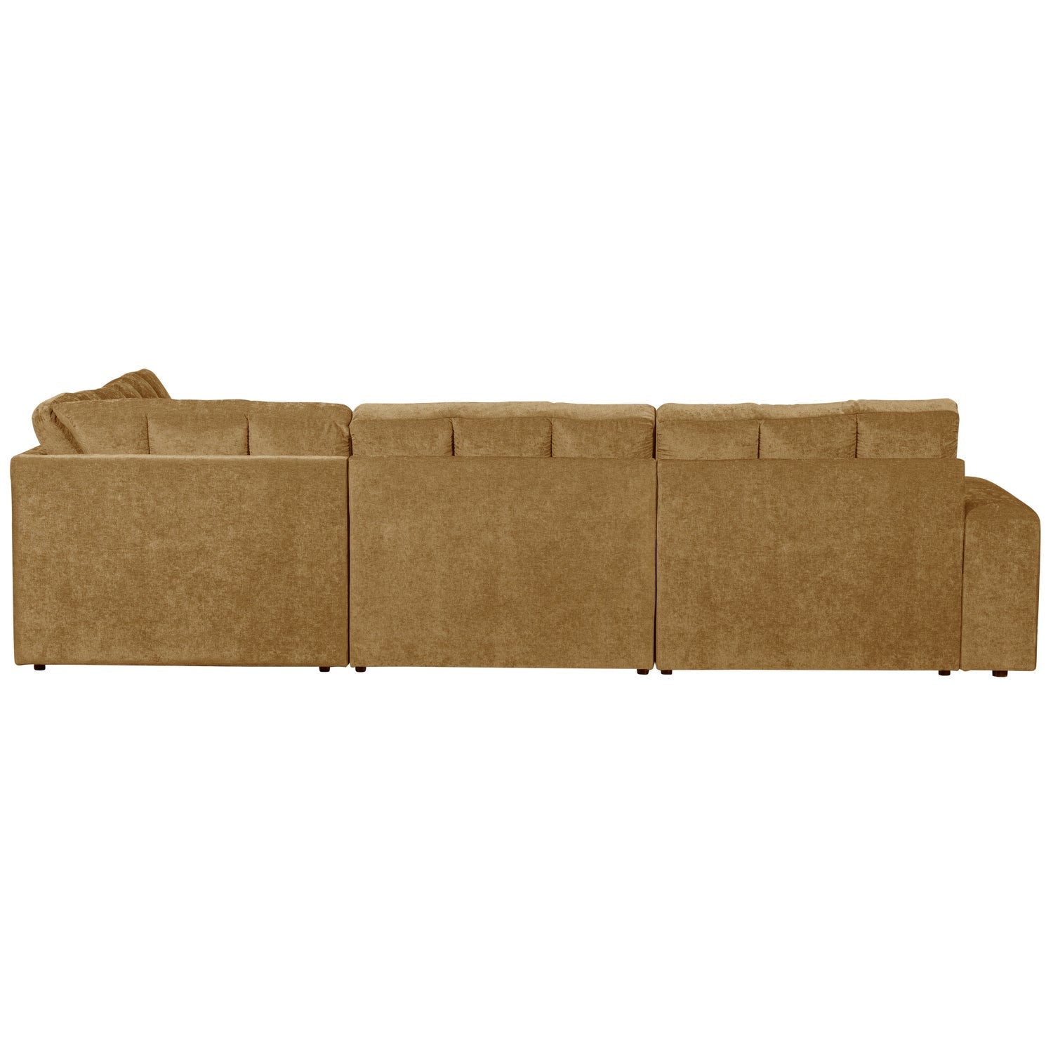 Right-facing corner sofa SECOND DATE honey