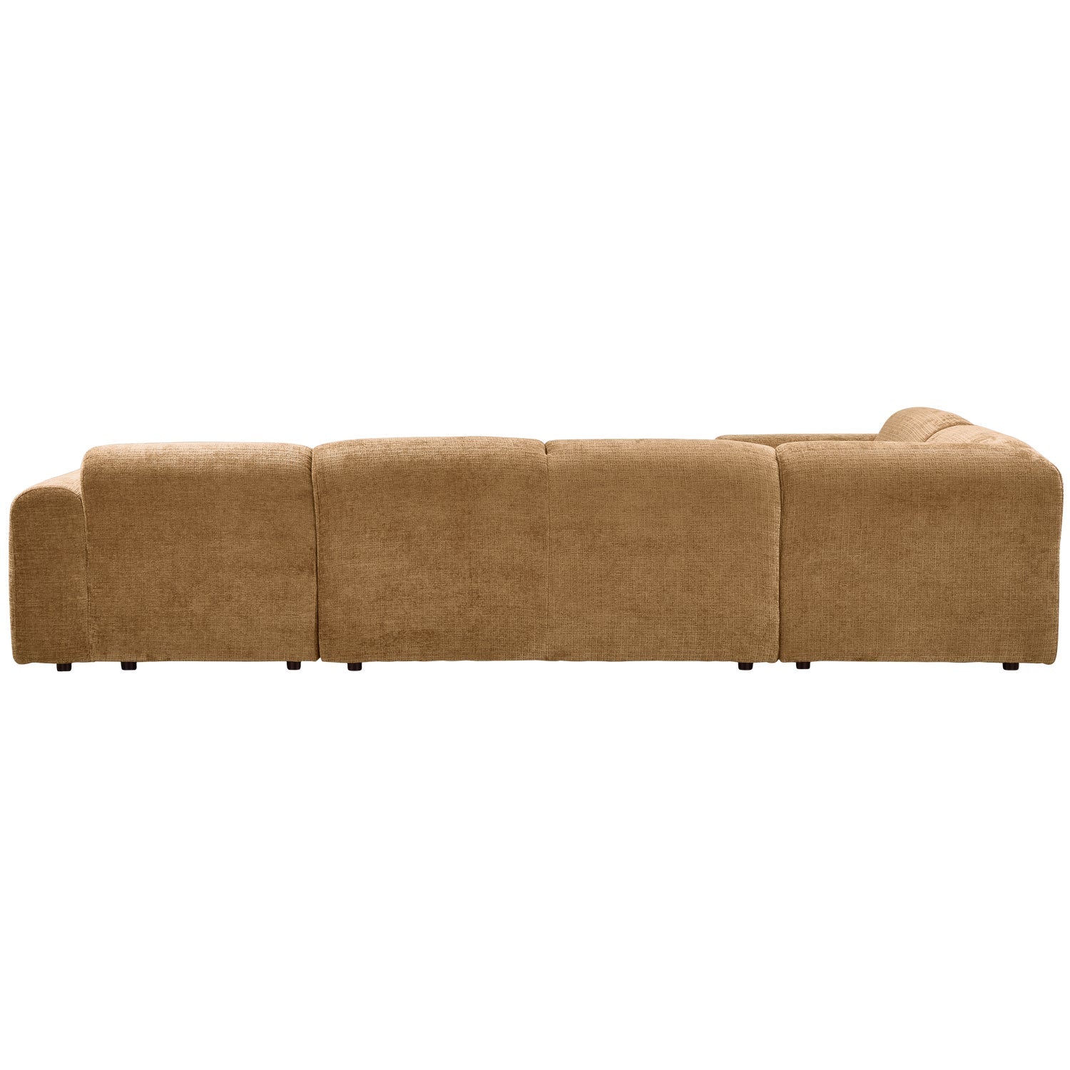 Left-facing panoramic corner sofa CLOUD honey