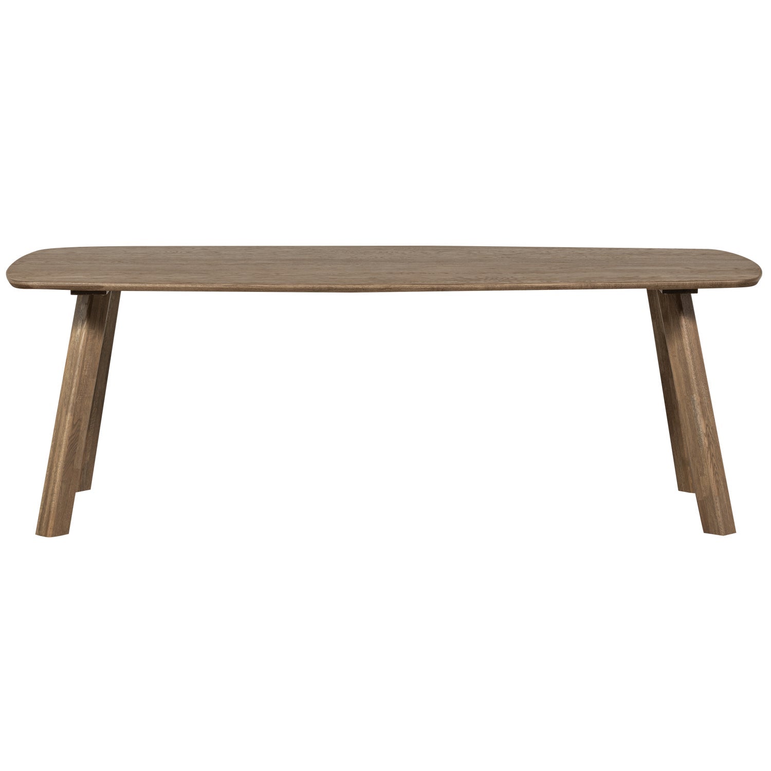 Ovaler Tisch TABLO braun