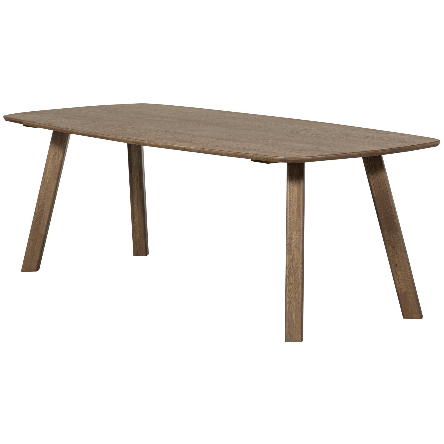 Ovaler Tisch TABLO braun