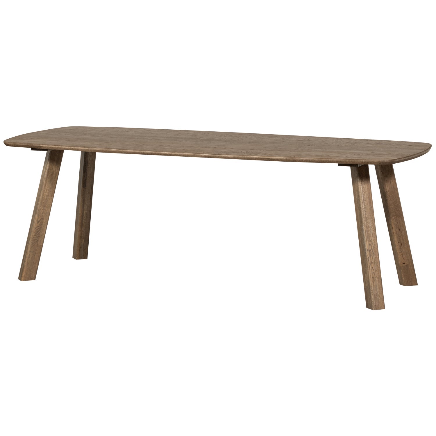 Ovaler Tisch TABLO braun