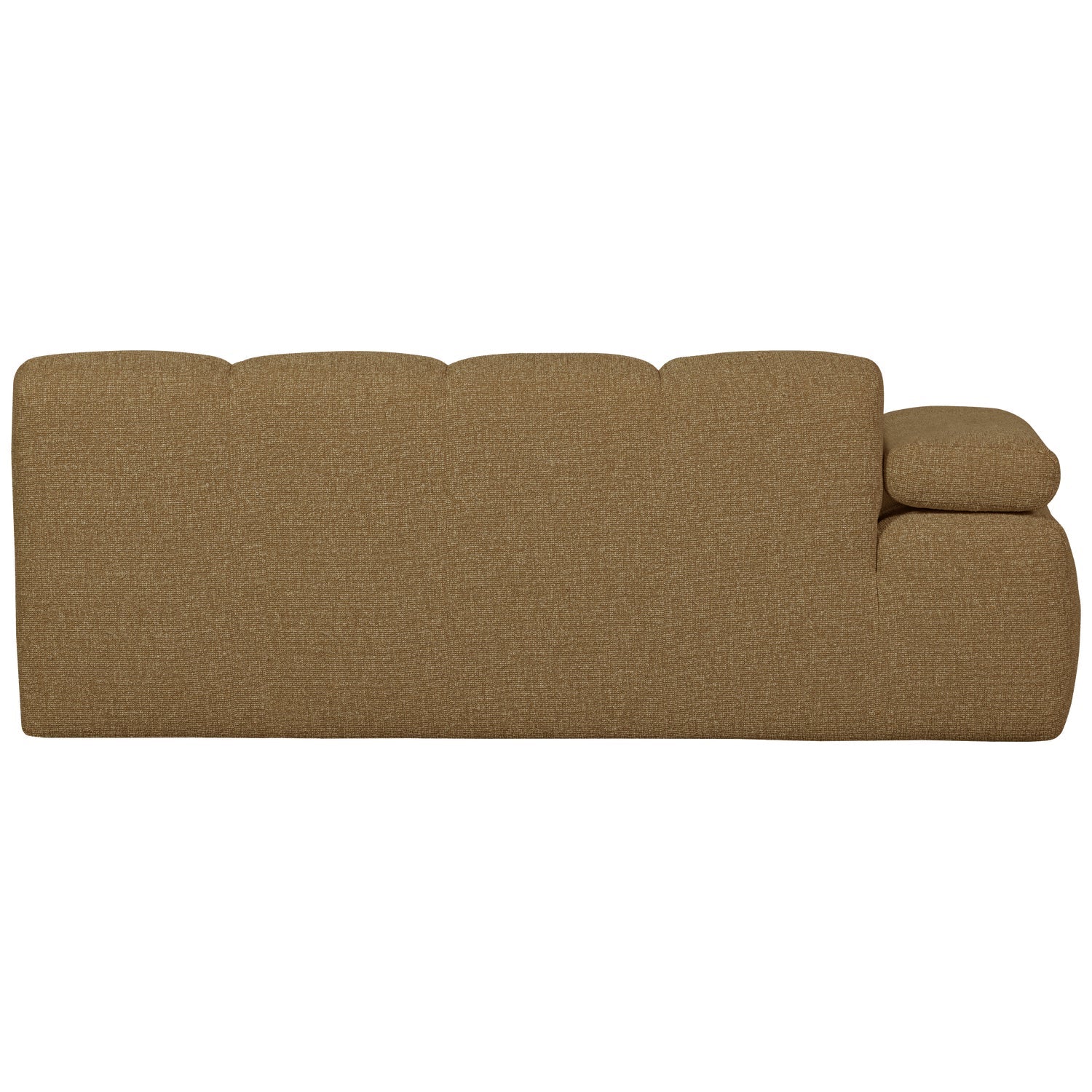 MOJO modular sofa - left-sided 2-seater dark honey bouclé element