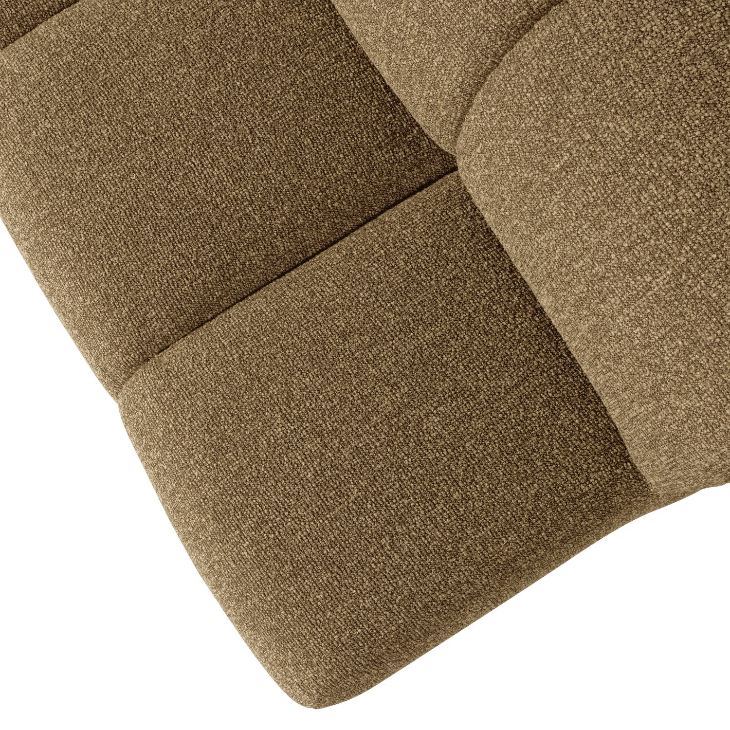 MOJO modular sofa - 3-seater element dark honey bouclé