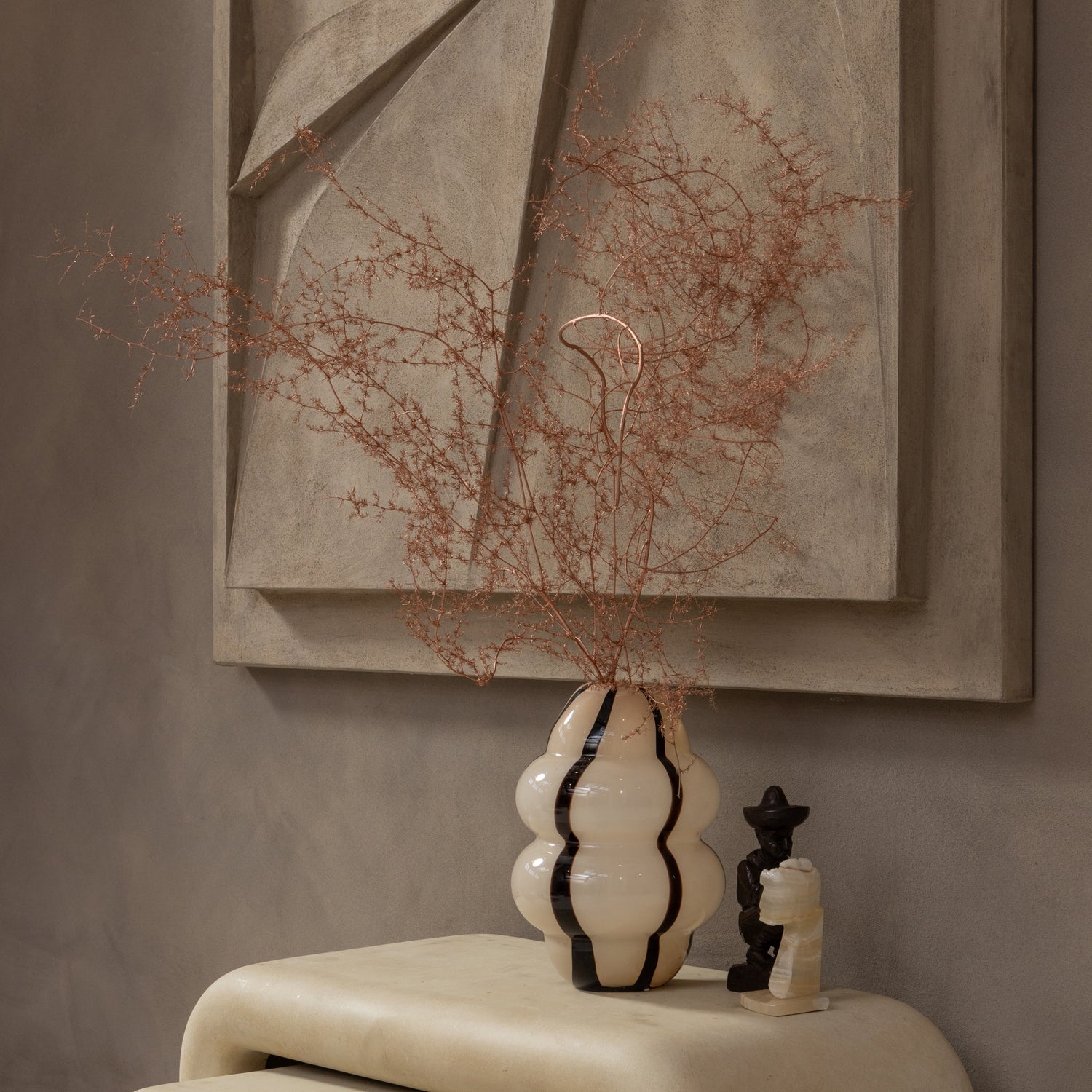 KENCY beige vase