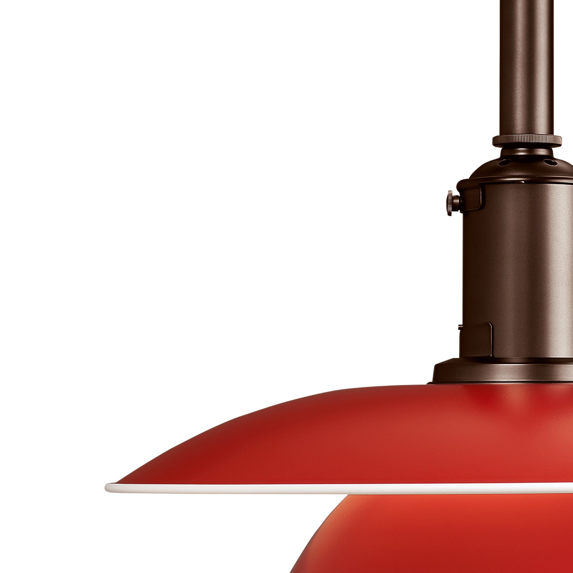 PH 3½-3 Red Pendant Lamp
