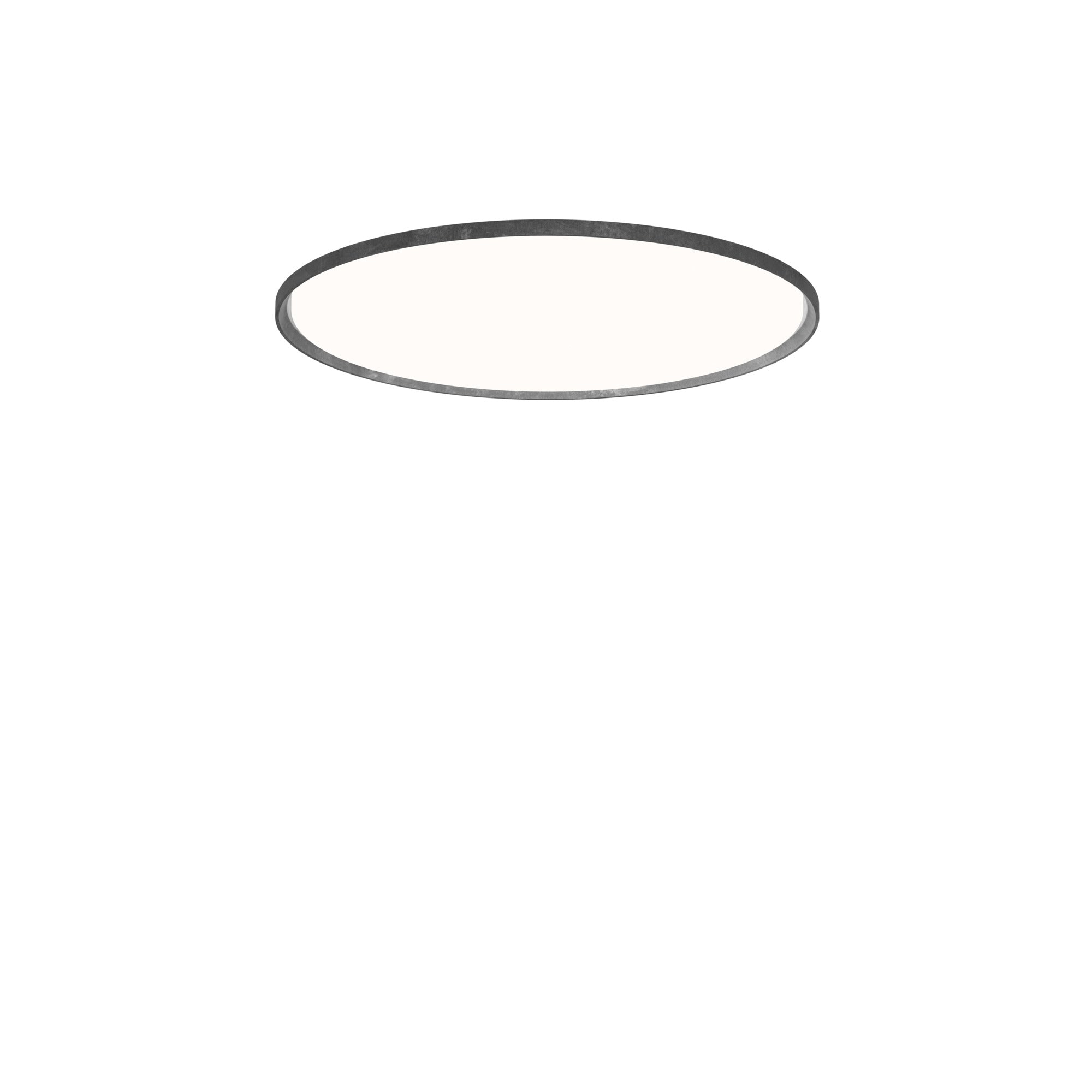 Plafon podtynkowy LP SLIM ROUND RECESSED surowe aluminium