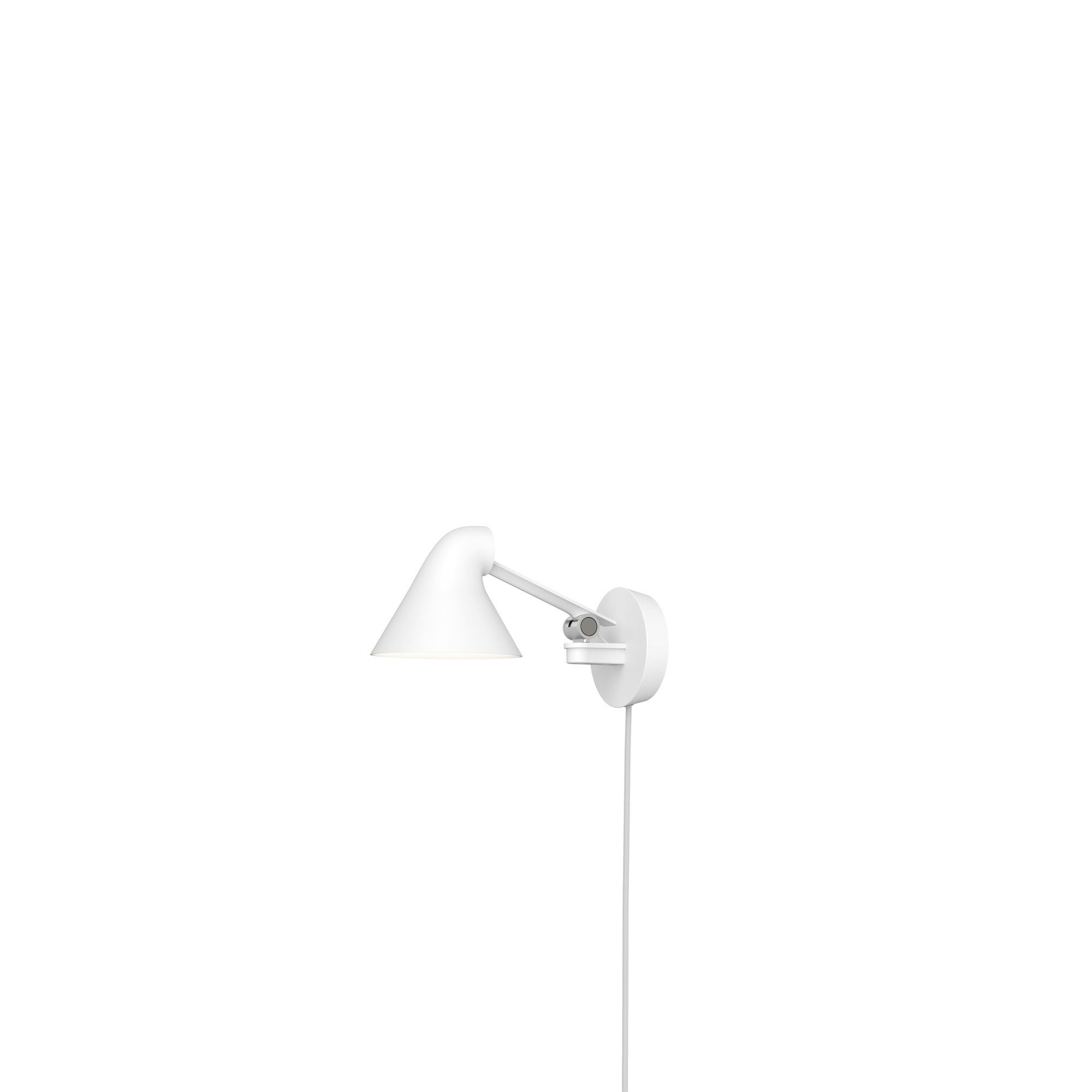Wandlampe mit verstellbarem Arm NJP weiß