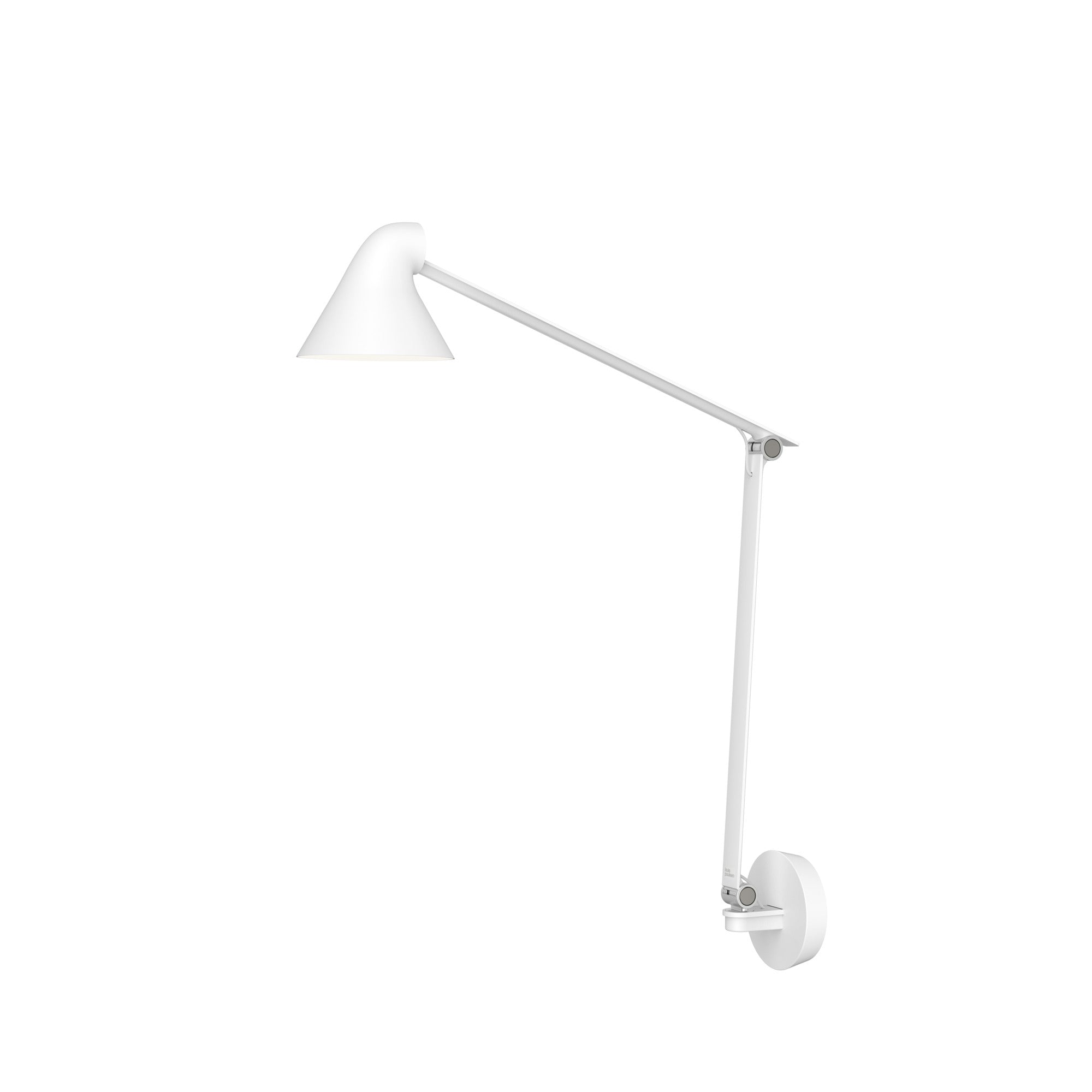 Wandlampe mit verstellbarem Arm NJP weiß