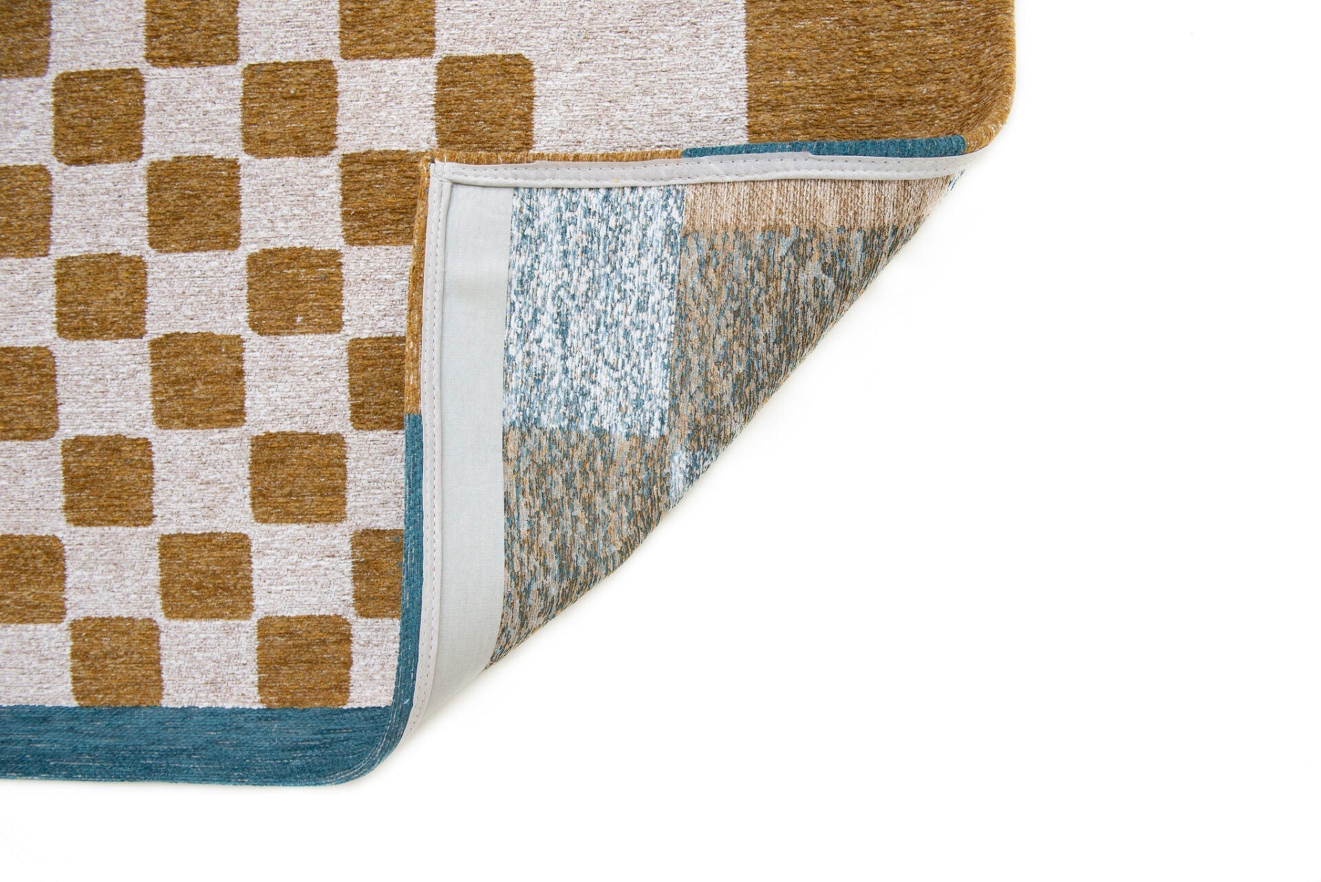 Schach Honig beige Teppich