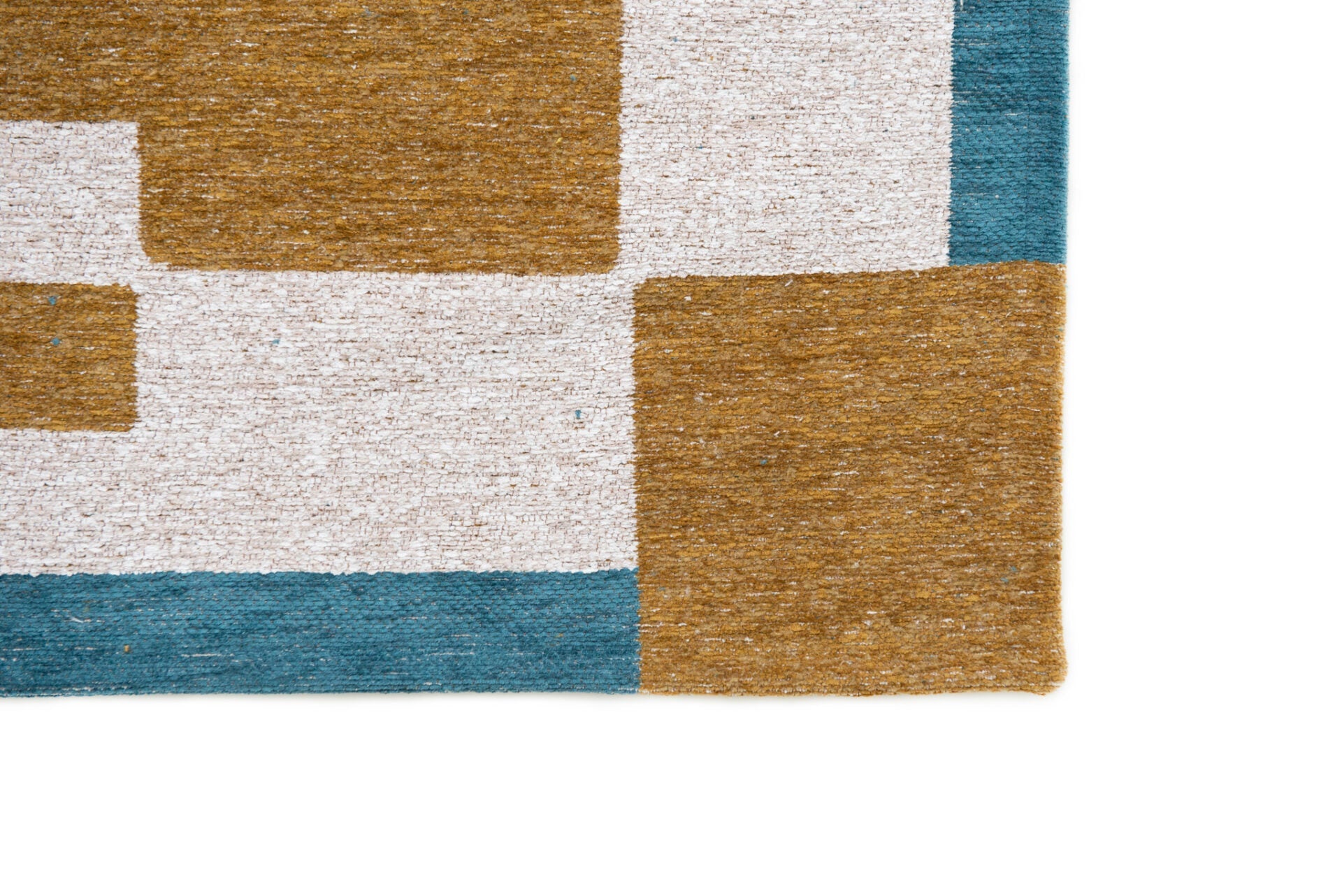 Schach Honig beige Teppich