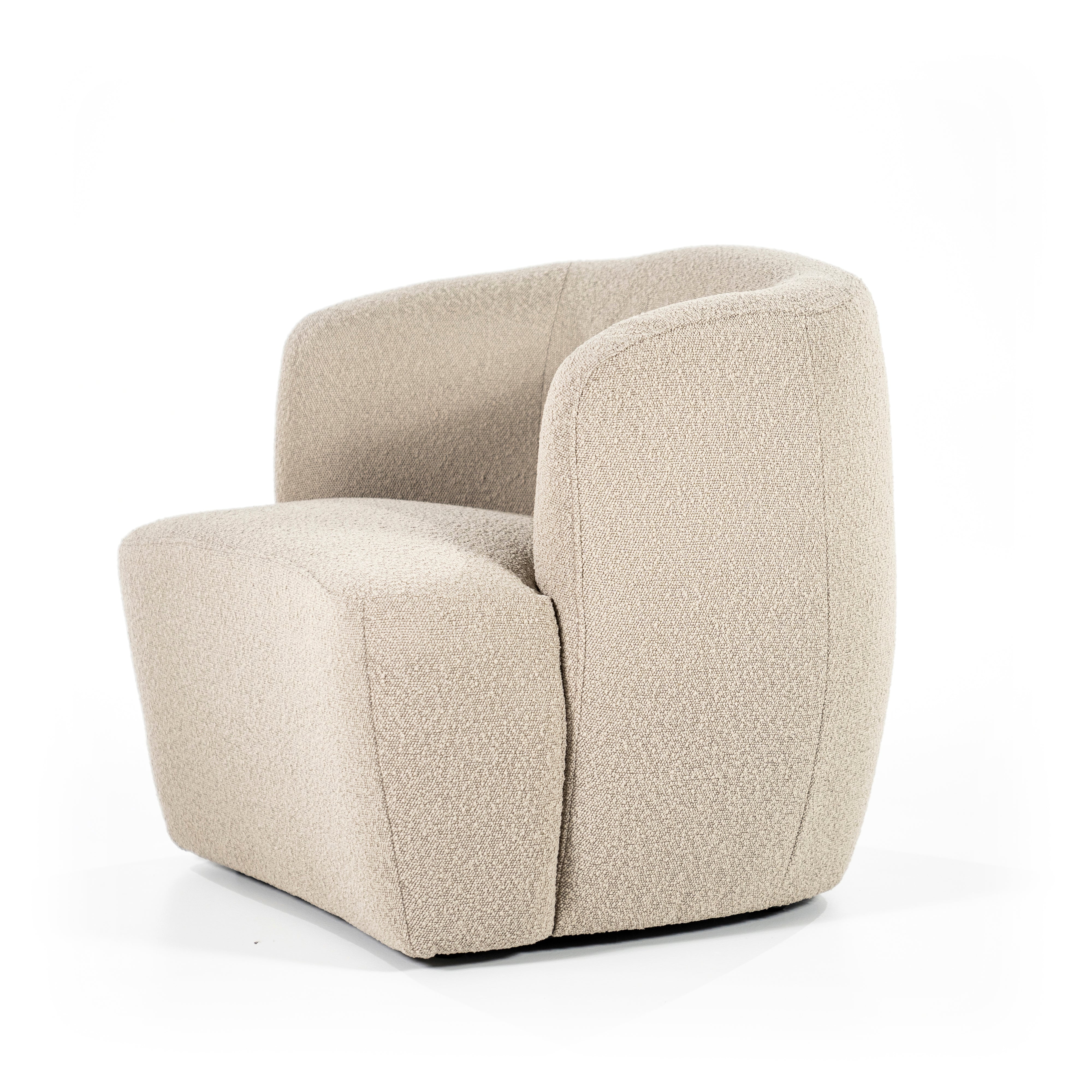 CHARLOTTE beige armchair