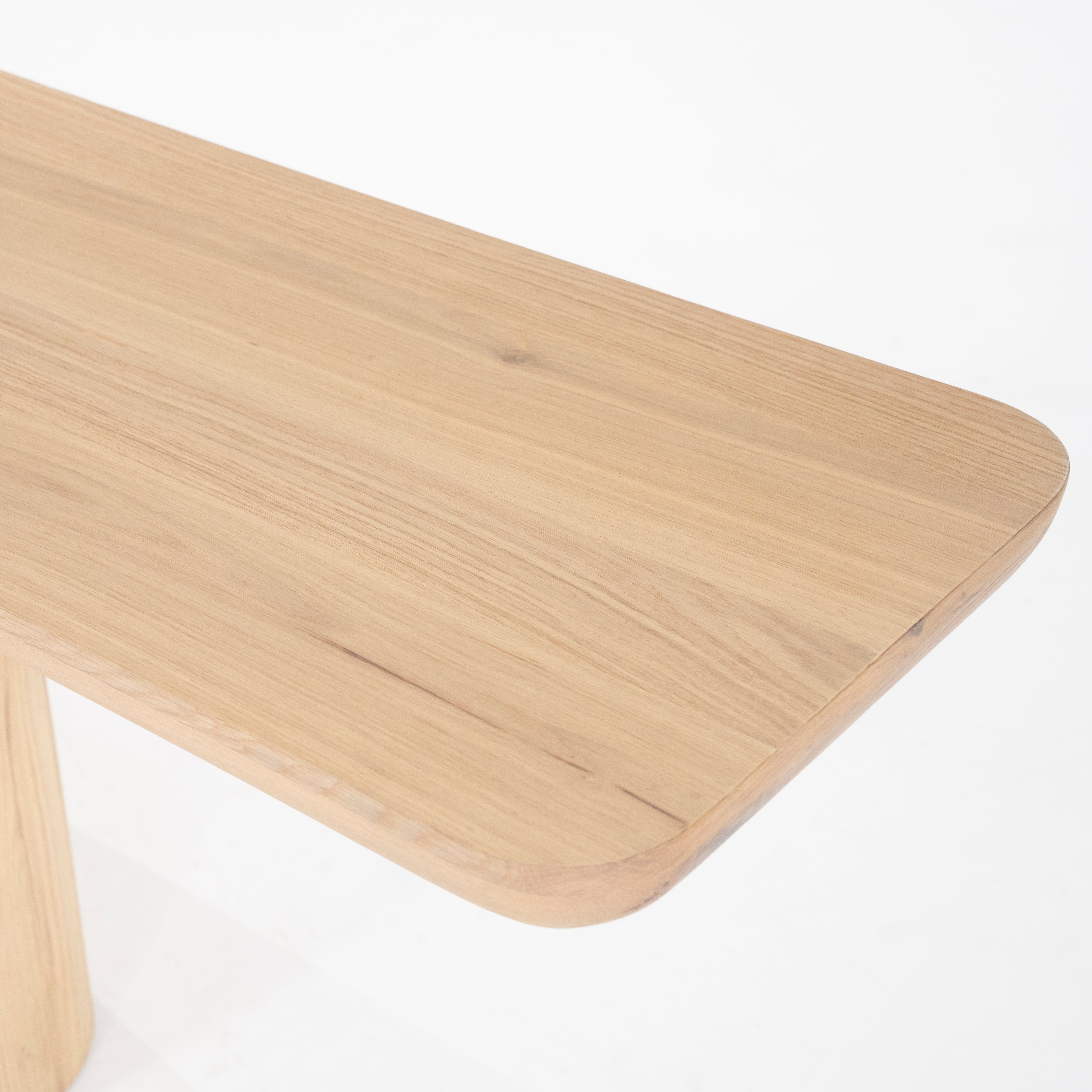 LEON Console Oak Wood